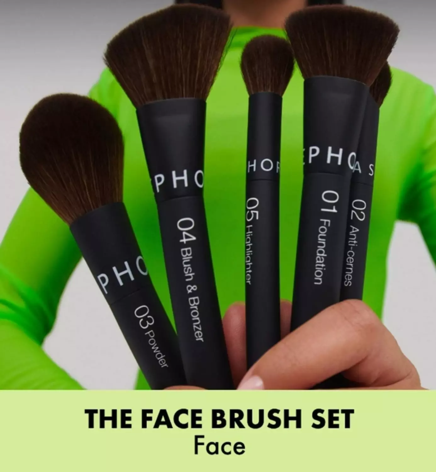  Sephora collection The Face Brush Set 2