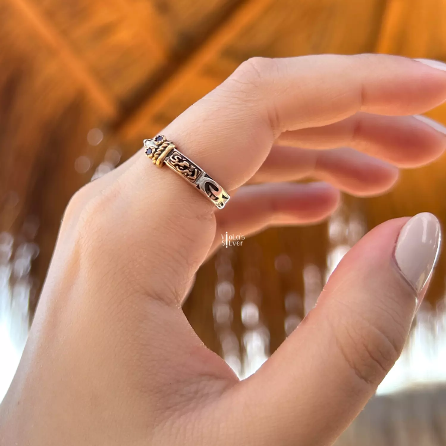 Snake silver ring ( Enta Omry ) 1