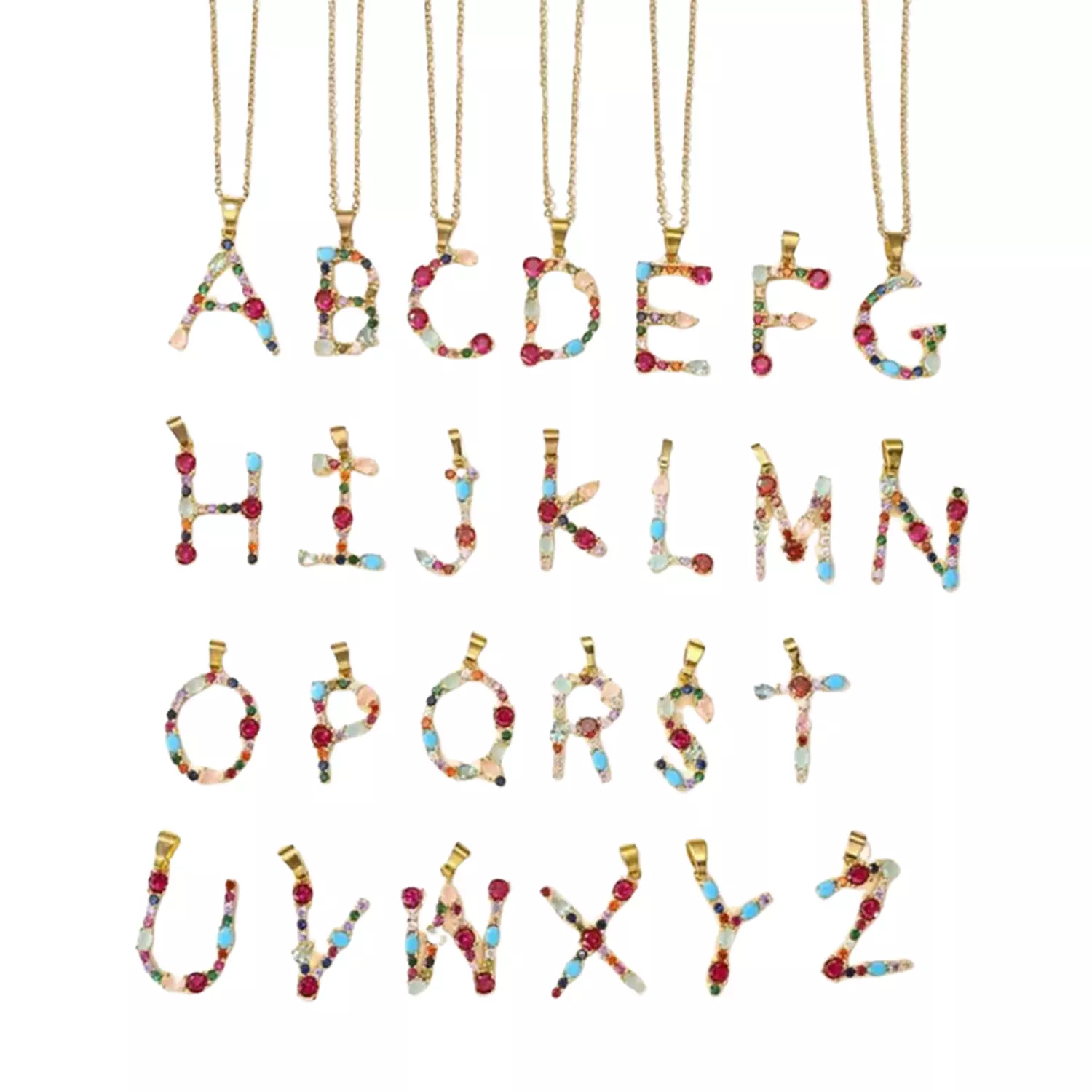 Royal Alphabet Necklace 2