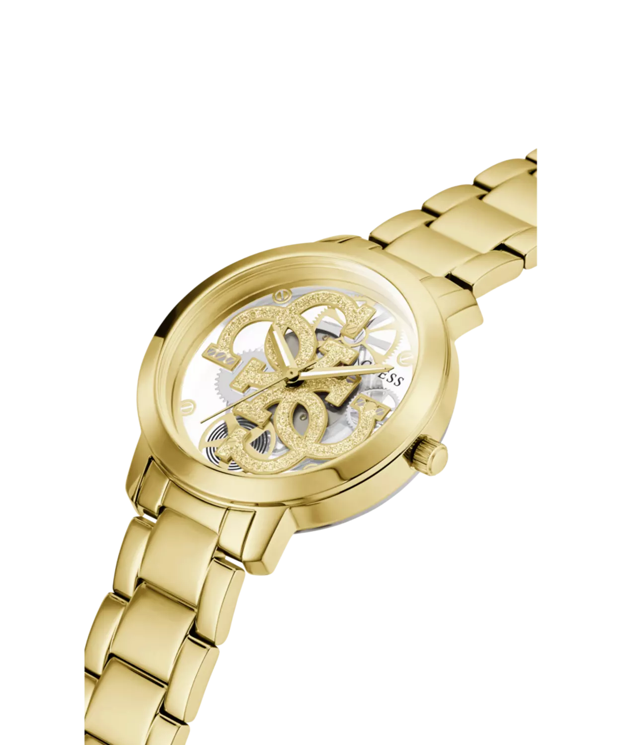 GUESS GW0300L2 Women's  Watch Gold Tone Stainless Steel Bracelet 7