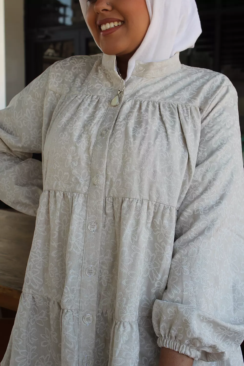 Ruffled Floral Blouse 🤍 10