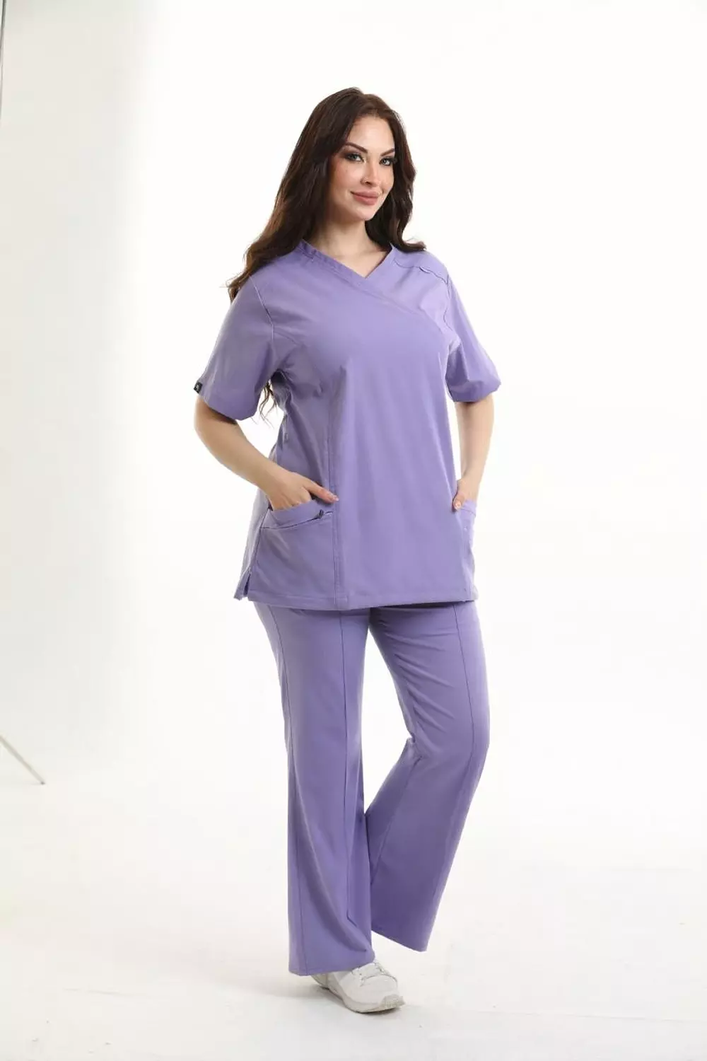 Violet New Flexi Scrub 1