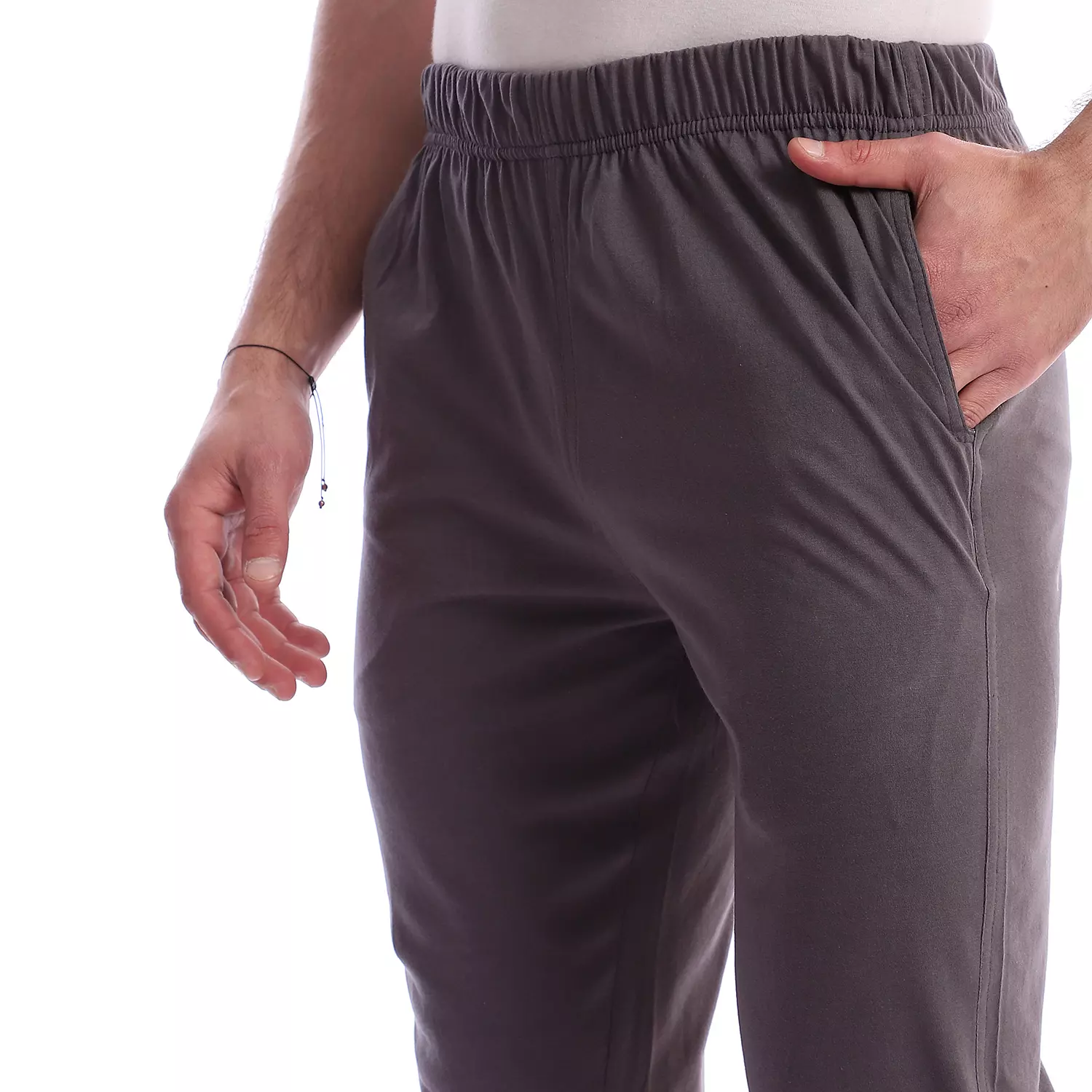 Cotton Plain Long Short - 5016 - Dark Gray 2