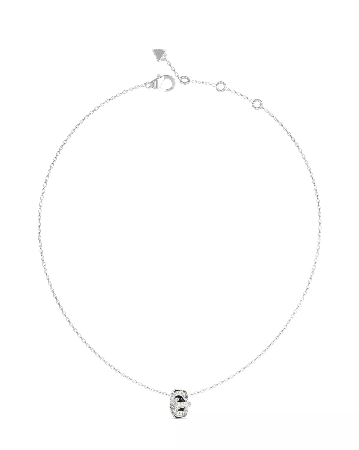 Guess Jewelry JUBN05191JWRHBKT/U Necklace For Ladies Silver Plated image