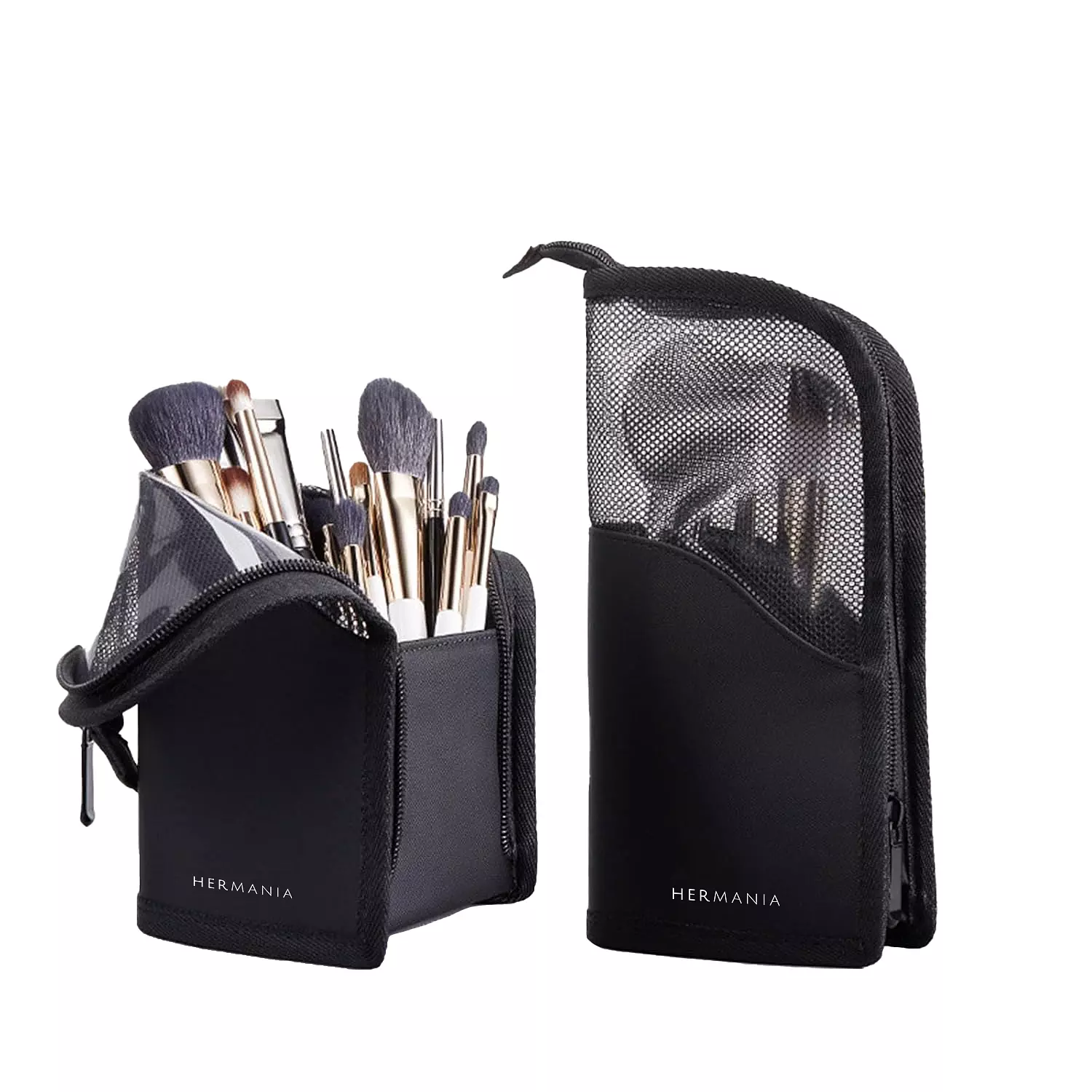 MAKEUP BRUSHES TRAVEL ORGANIZER BAG image