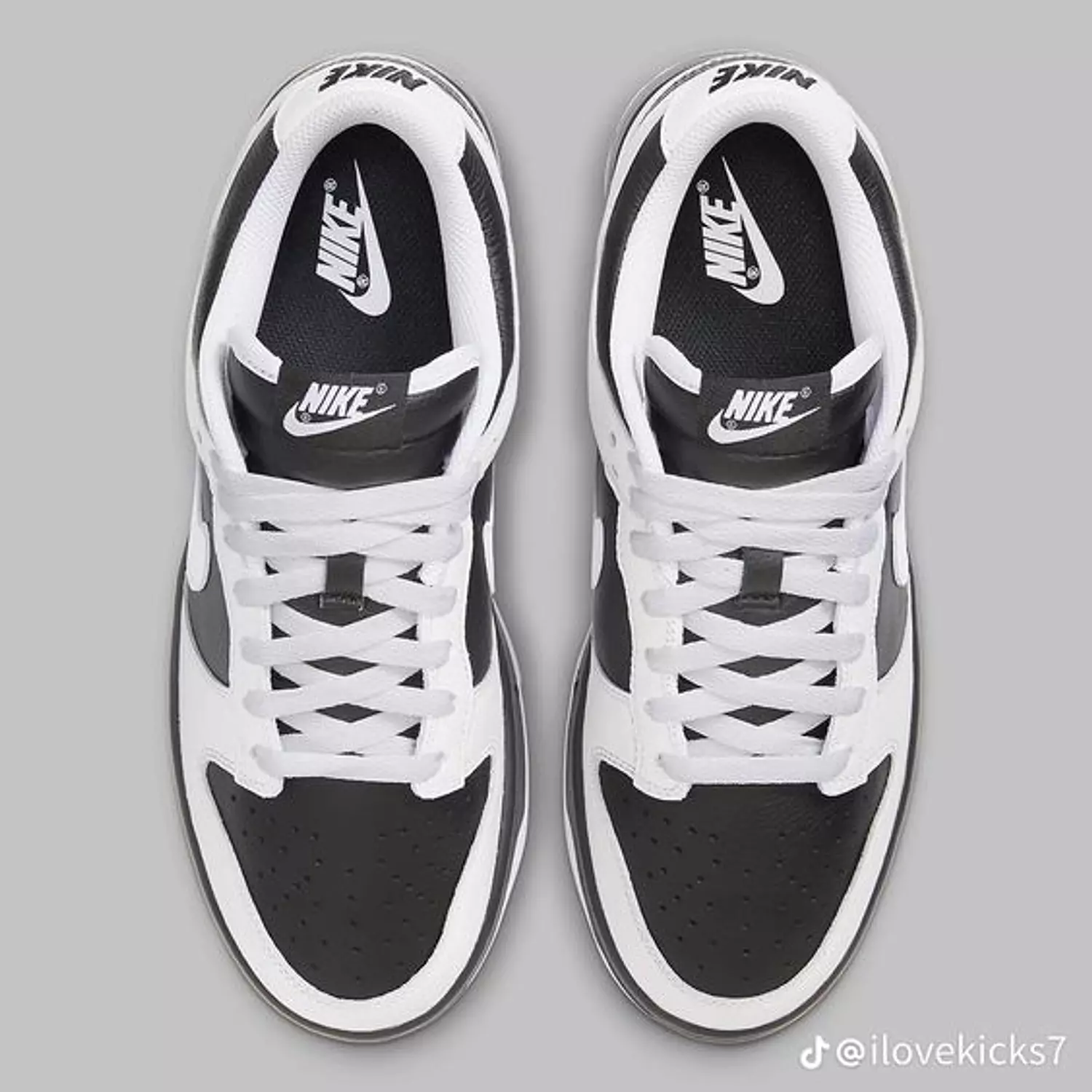 Nike dunk low reverse panda  4