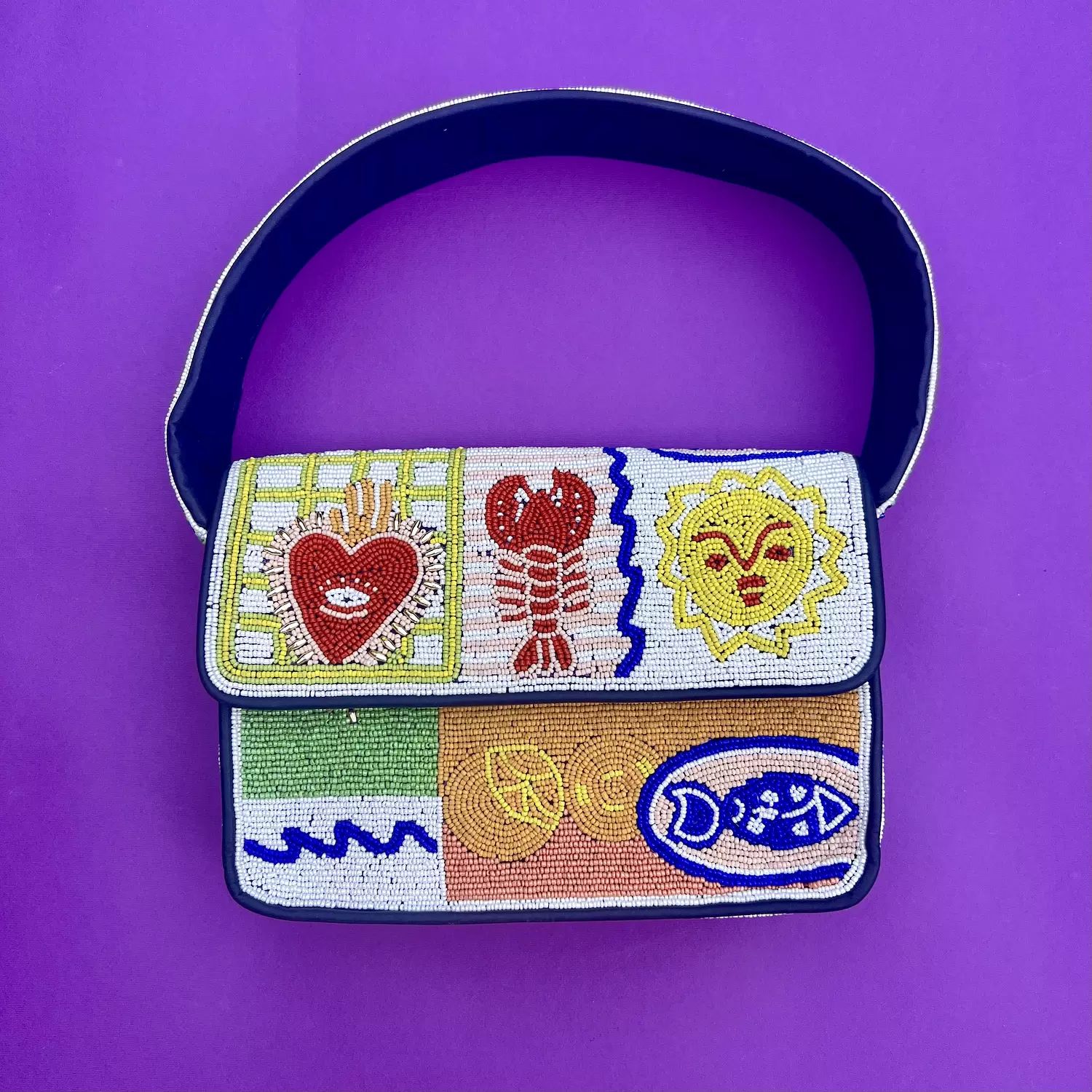 Solaris Beaded shoulder bag  image