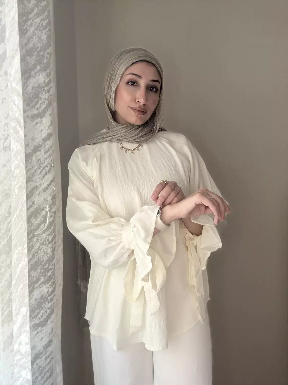 Linen blouse 2