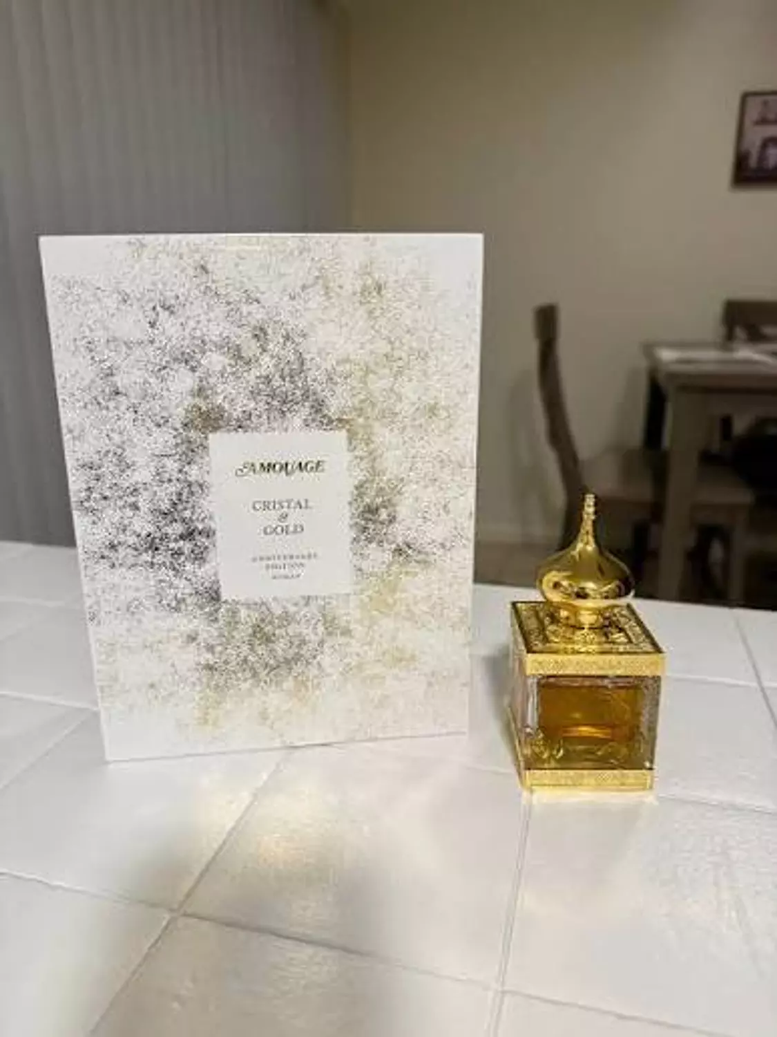 Amouage crystal and gold 1