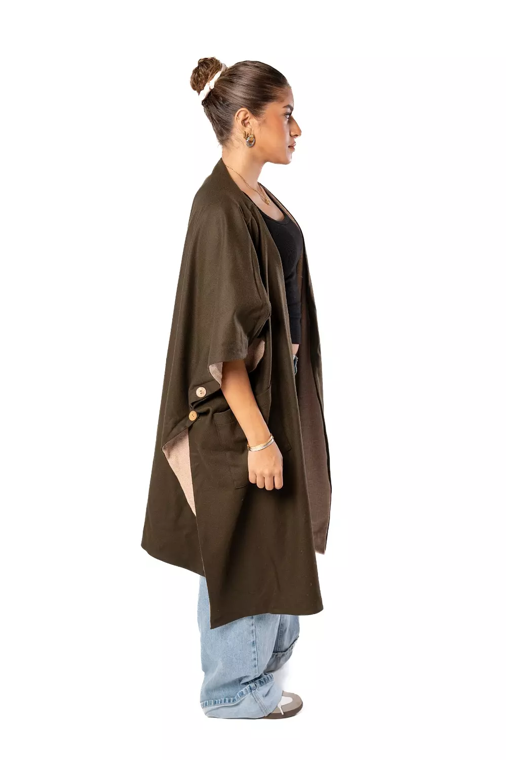 Haven Double Face Poncho 5