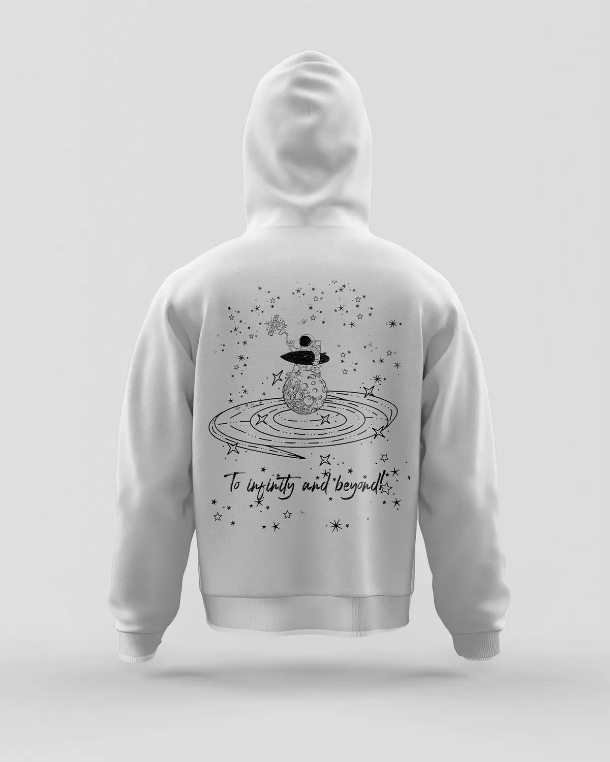 White Hoodie (space drop) 1