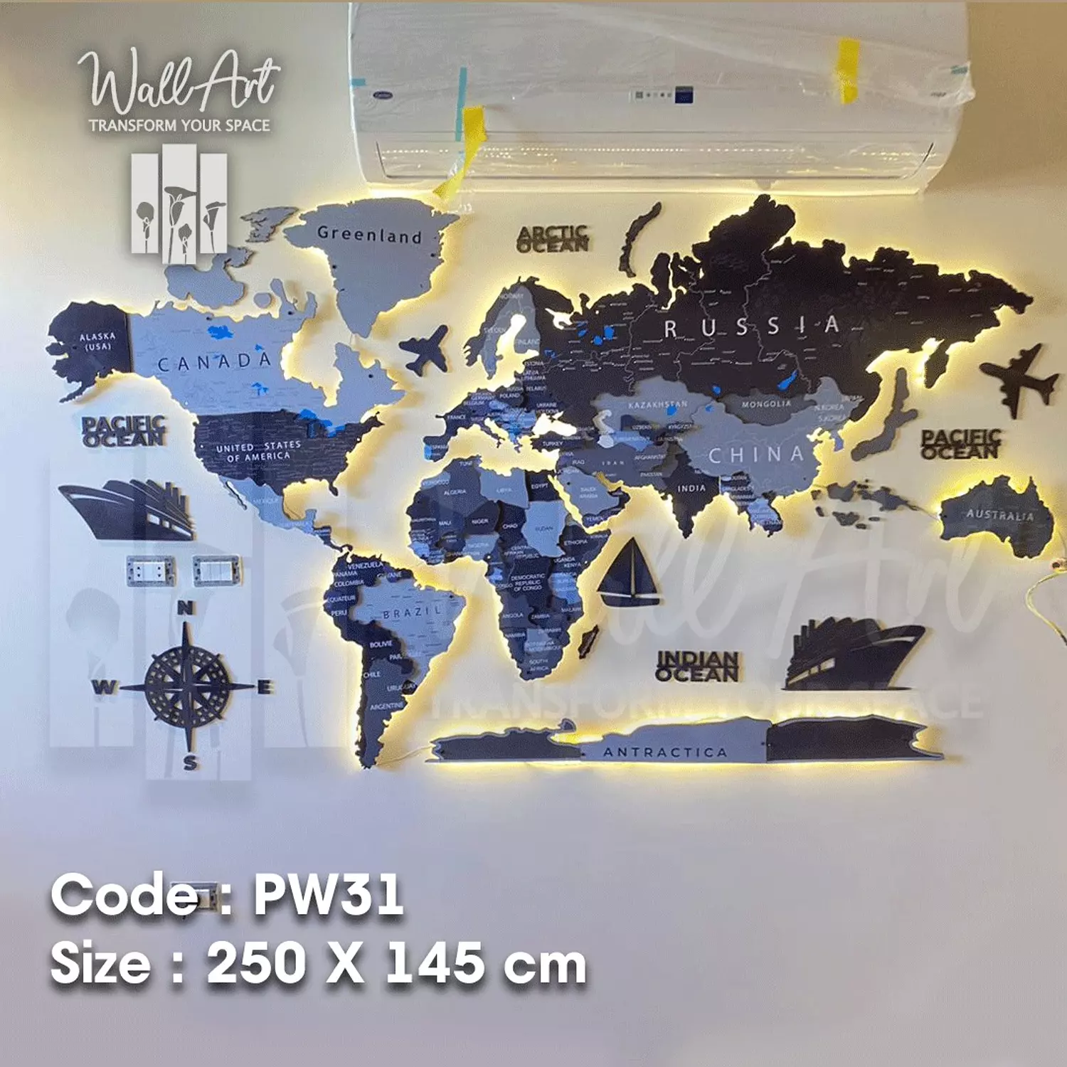 PW31- Printed Layer Map image