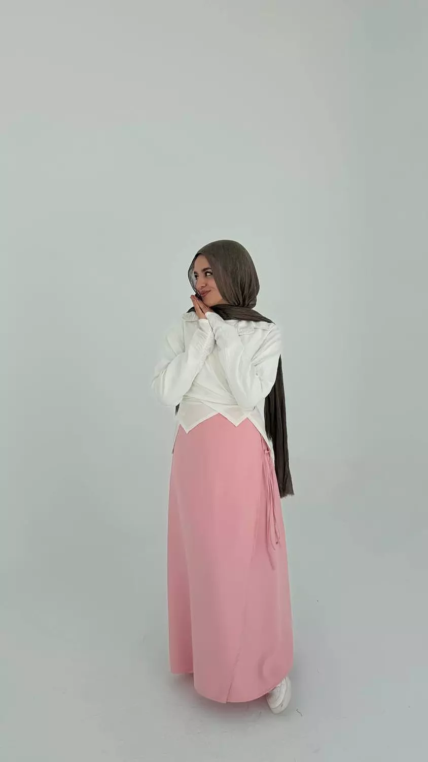 SIDE TIE SKIRT 2