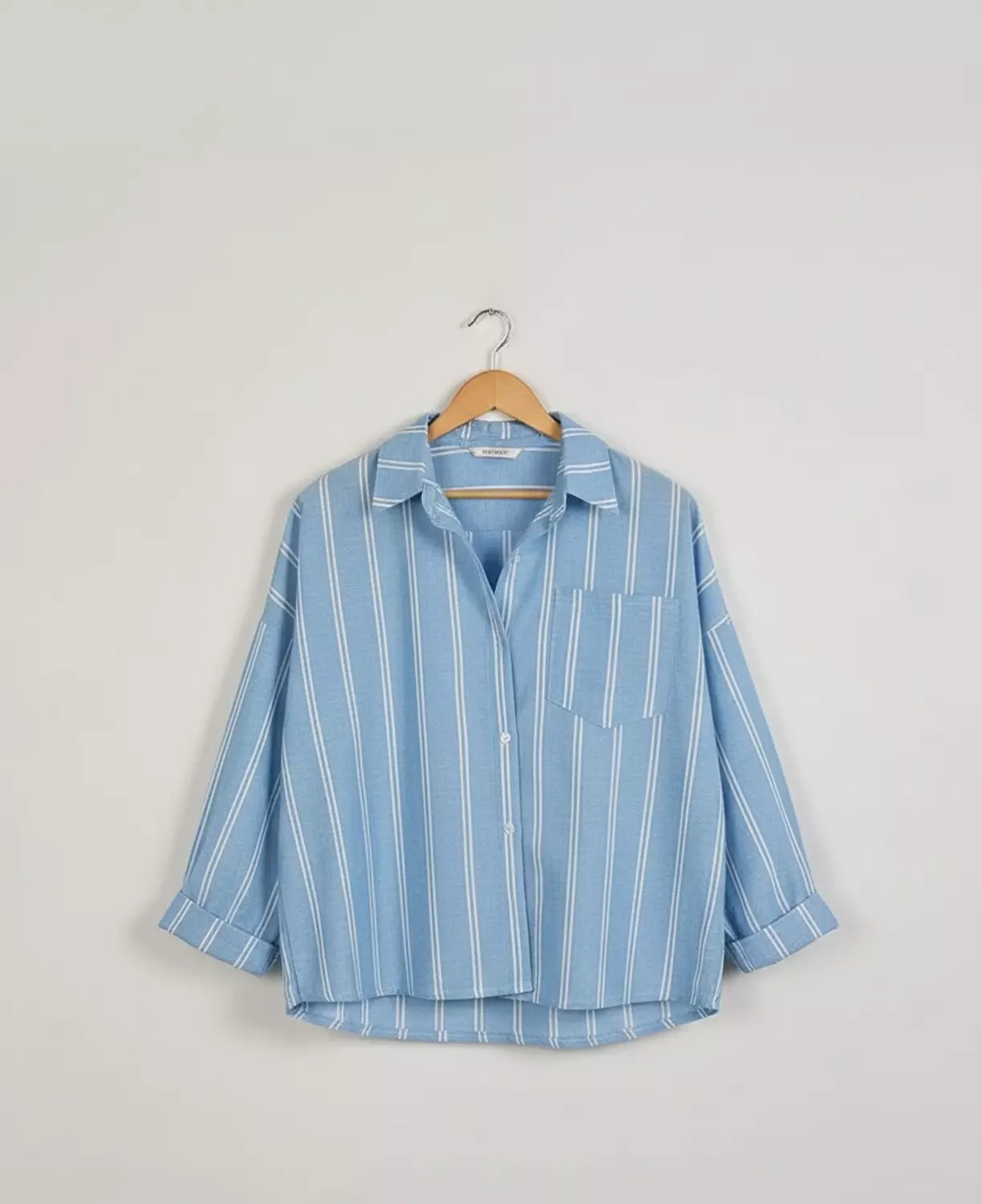 Cropped Striped Shirt  1