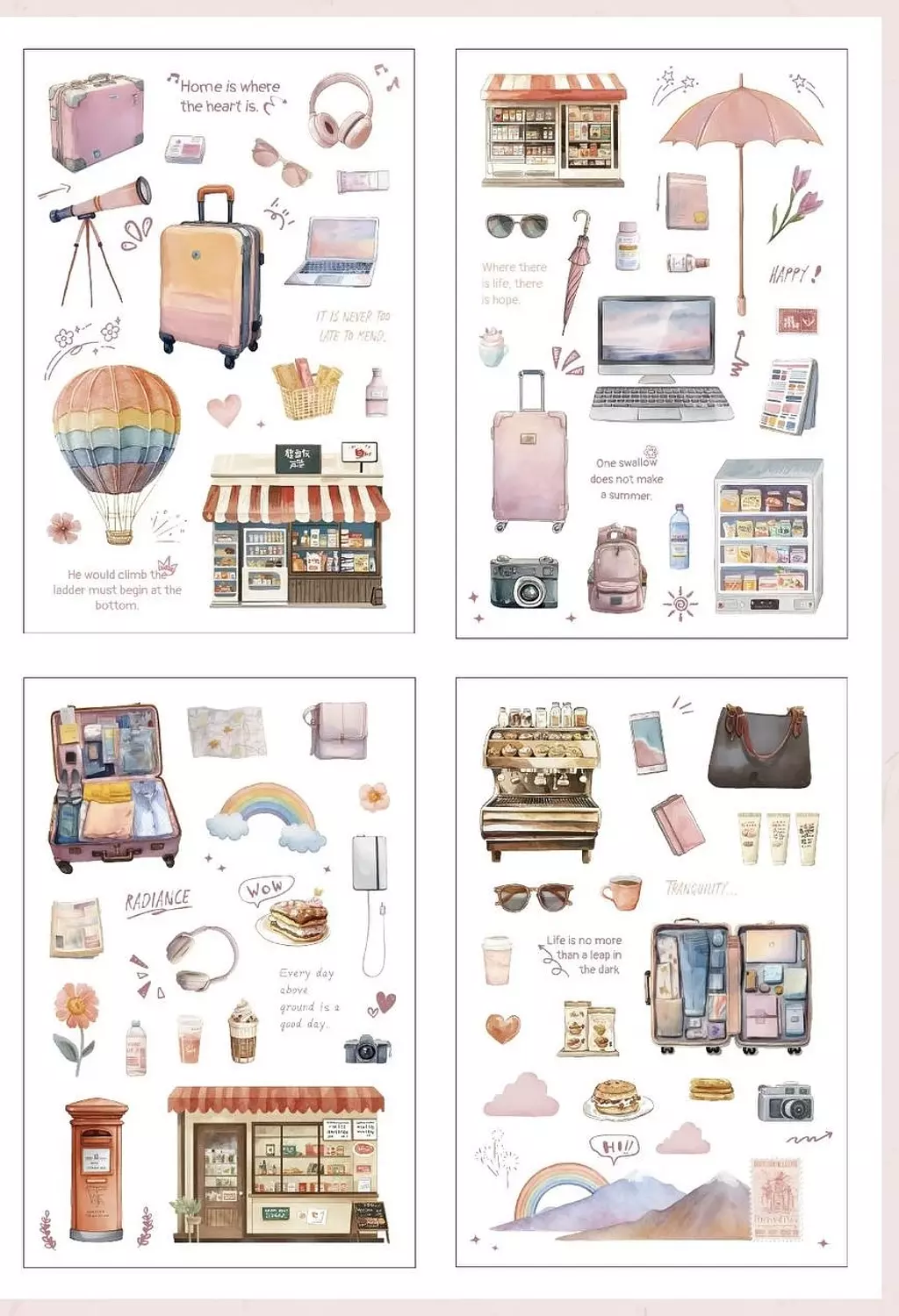 Random sticker sheet 1