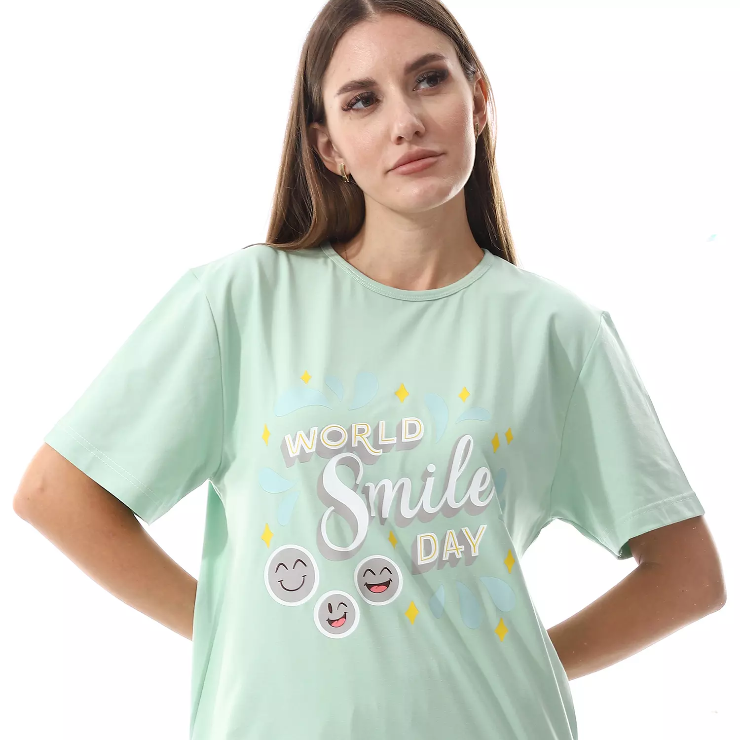 Women Smile Pj - 2475 - Green - 1 2