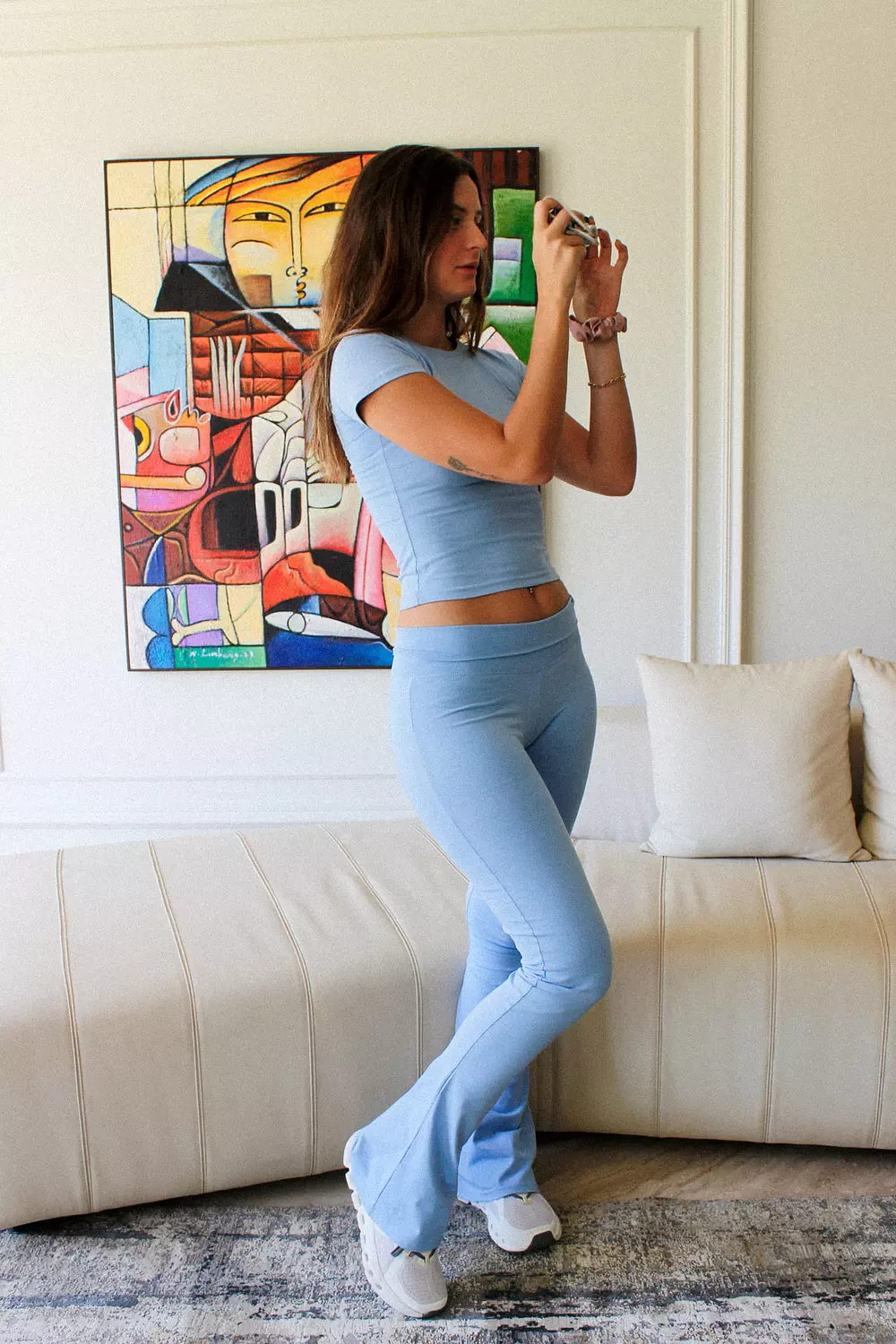 Fold-over pants  image