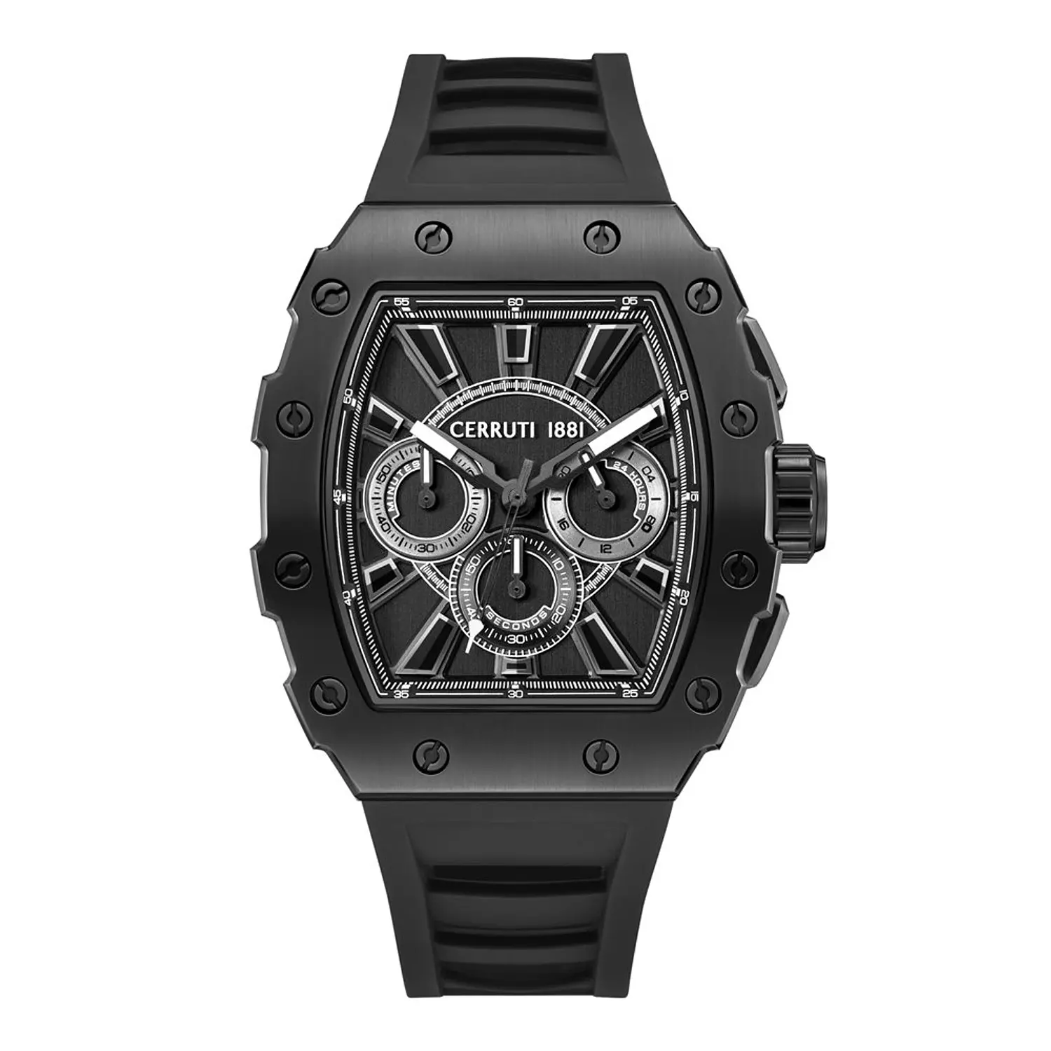 Cerruti 1881 Black Skeletonized Chronograph CIWGO0085401 image