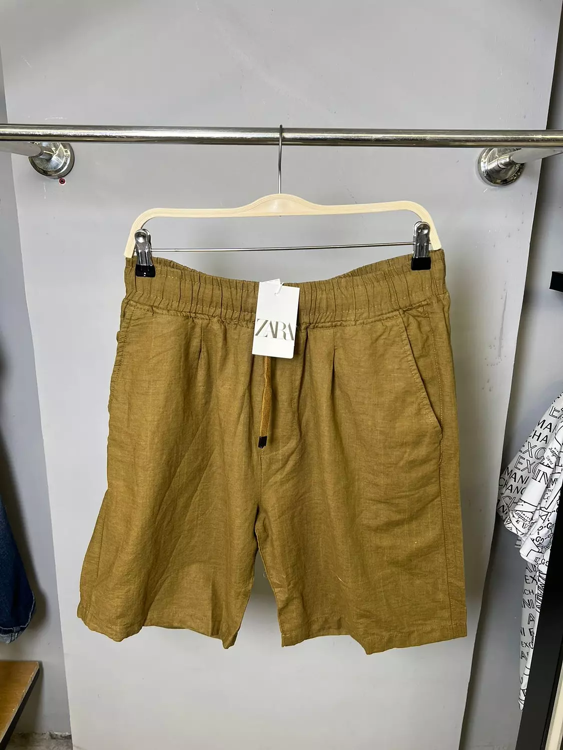 ZARA LINEN SHORT / 1458 5