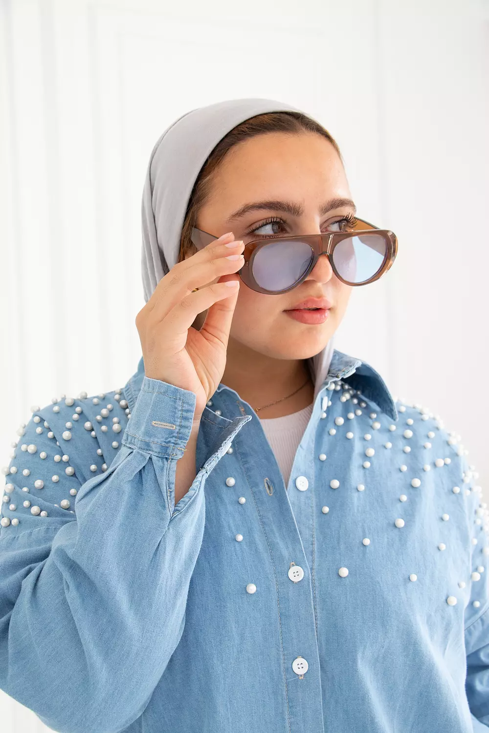 Pearl Denim Shirt 3