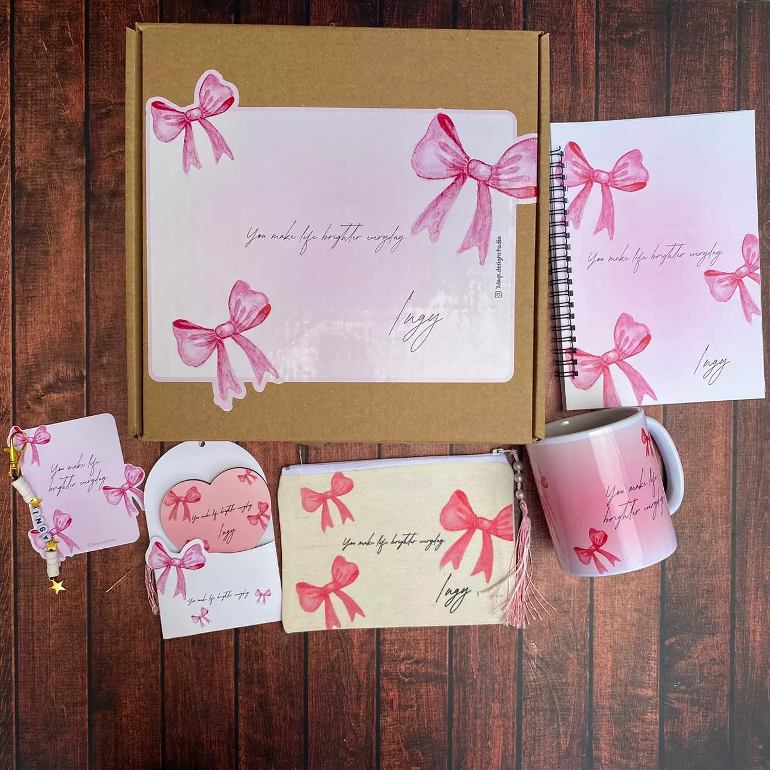 Pink Ribbon Gift Box       image