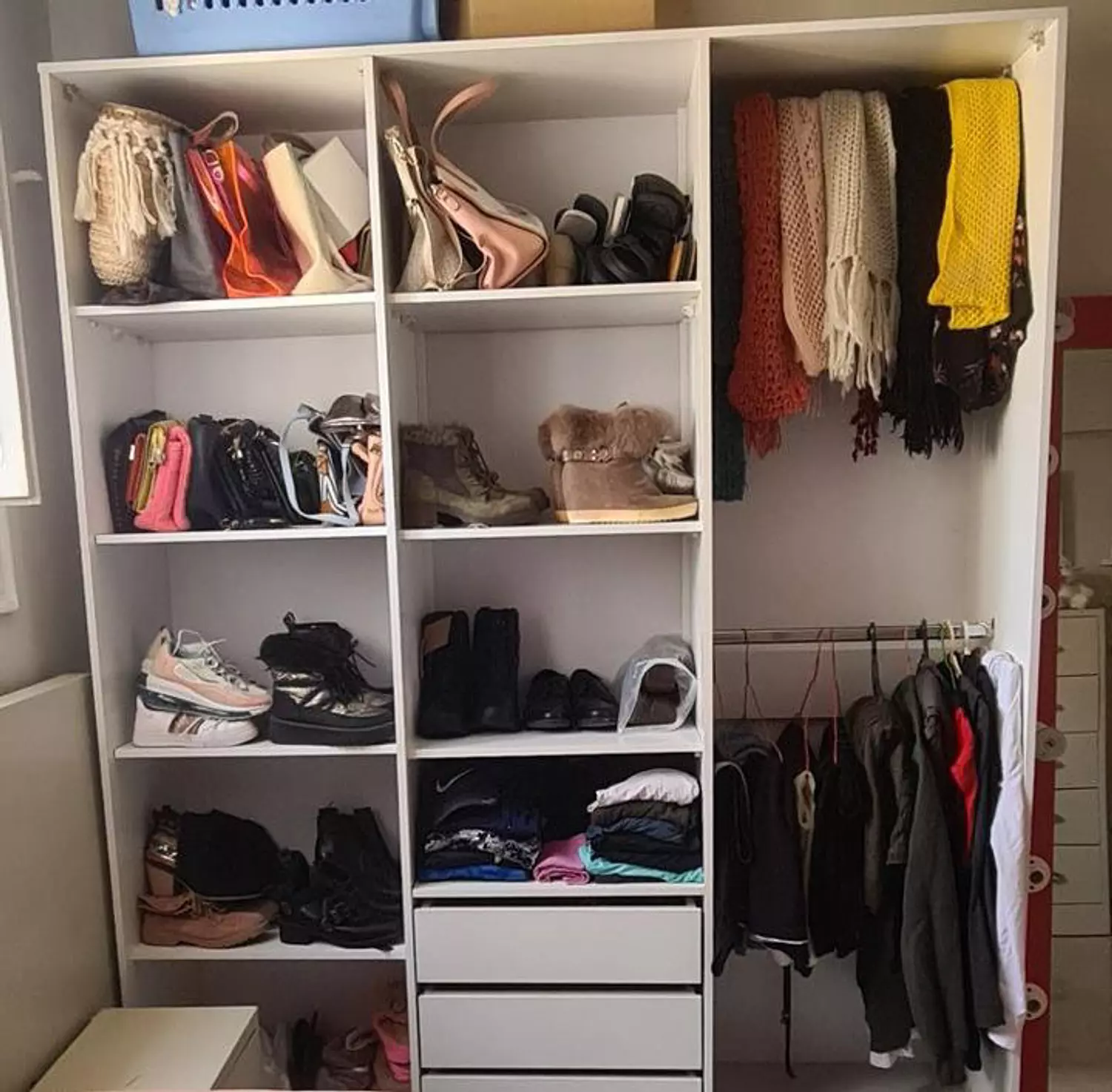 MDF Wardrobe - 200x50x180 cm hover image