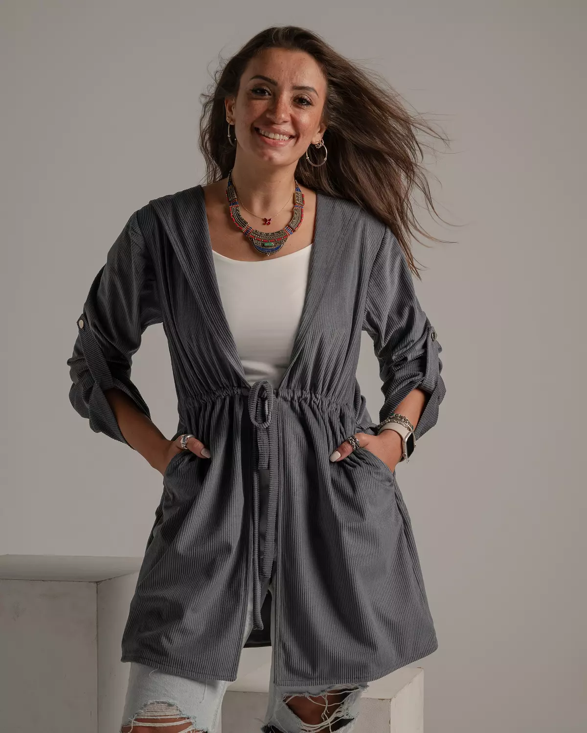 Winter Wander Coat Blue image