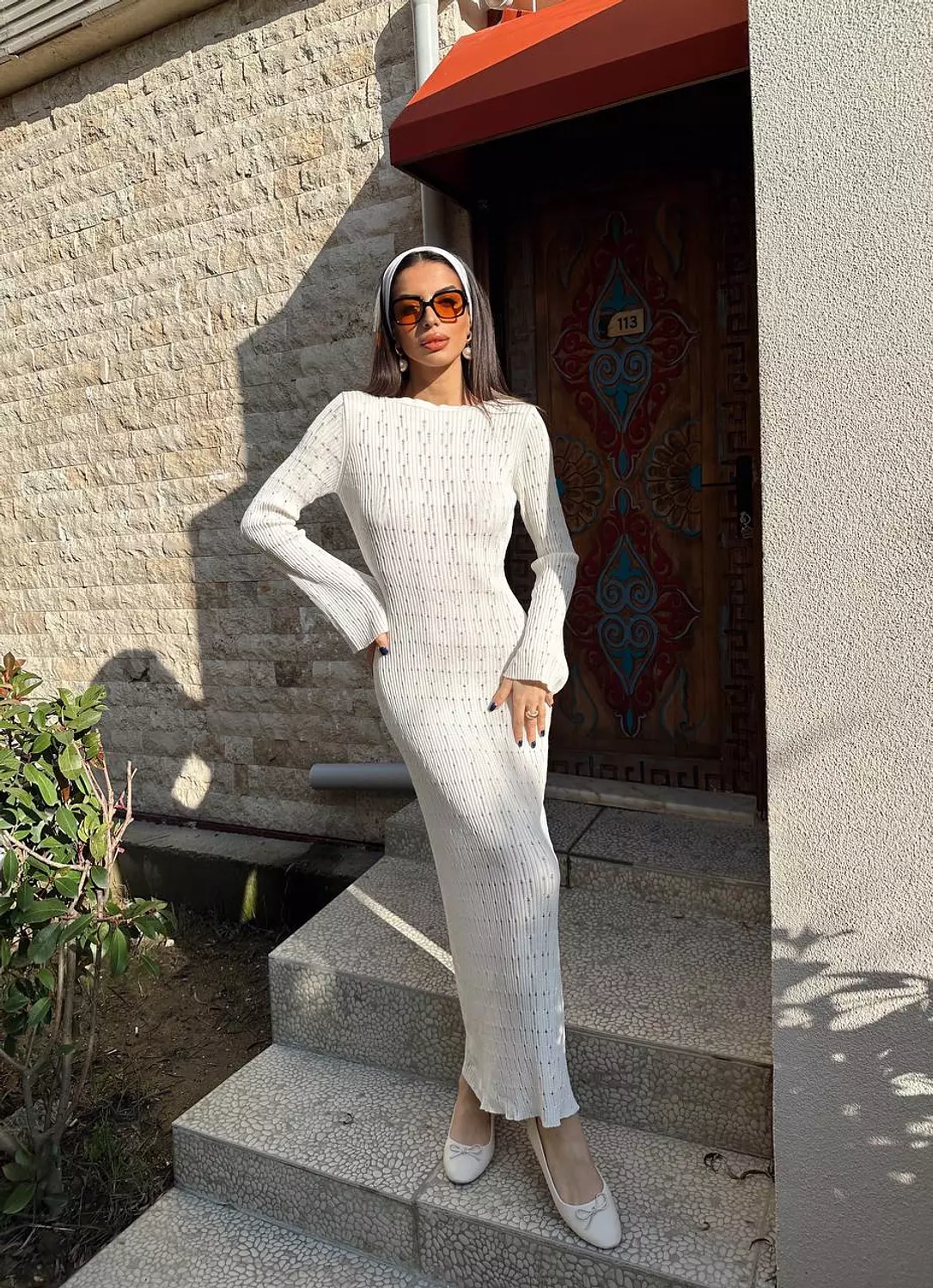 long Knit Dress hover image