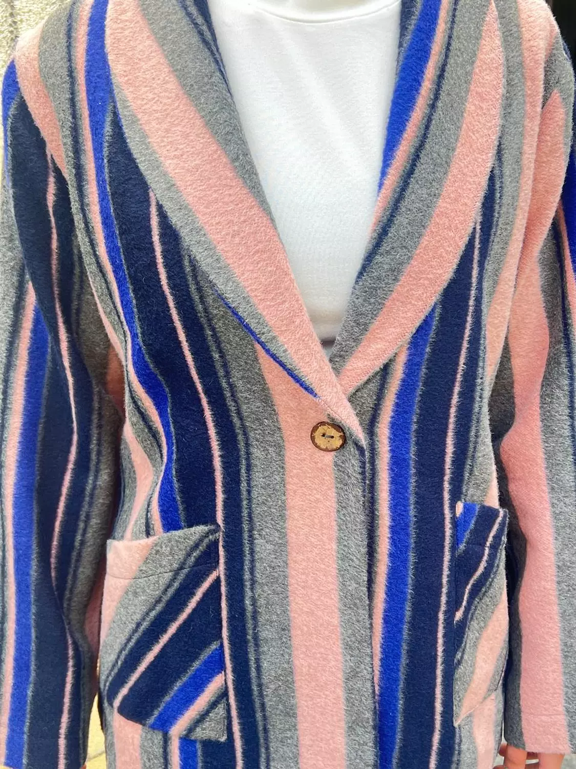 Wool strip jacket  9