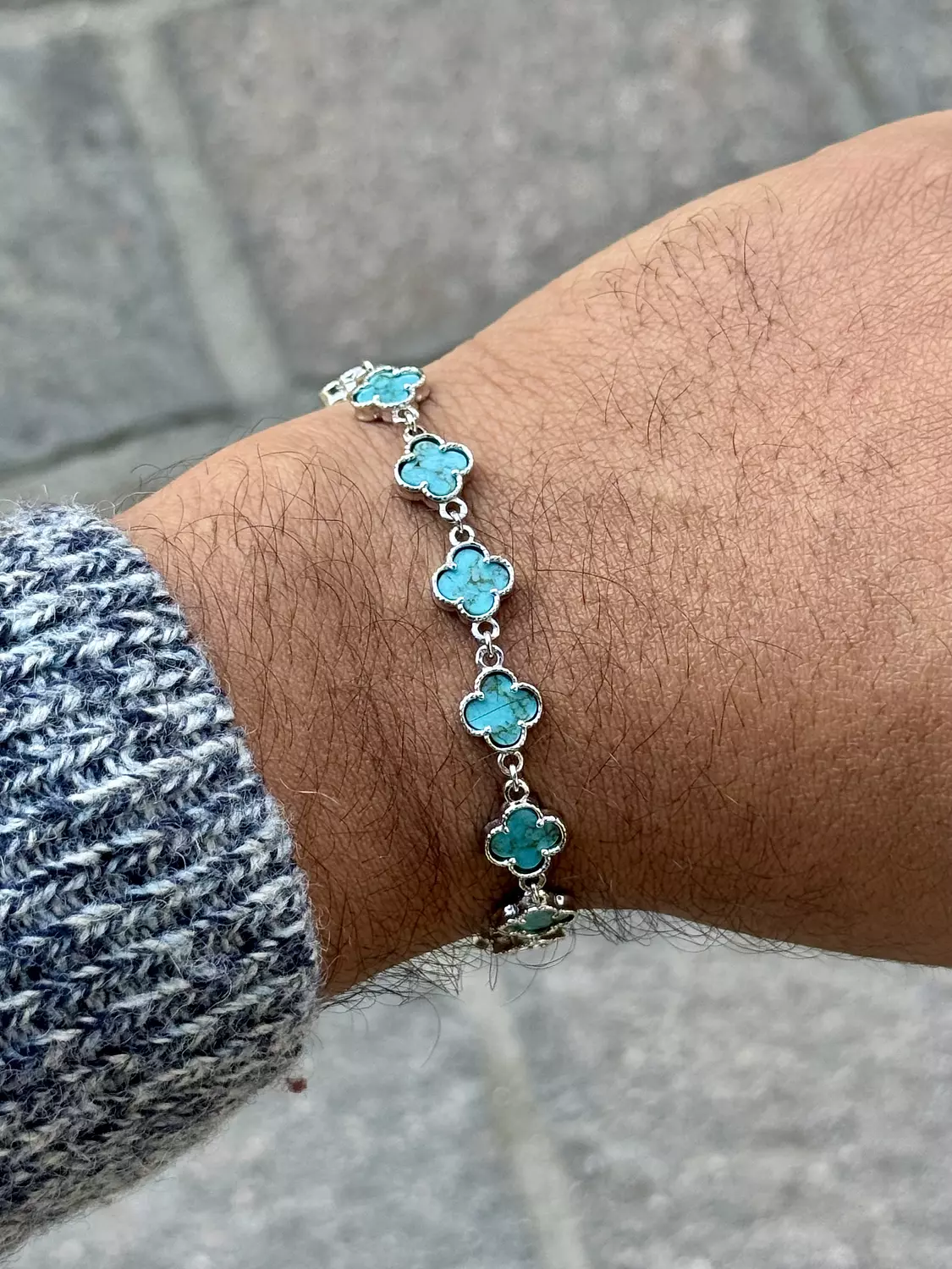 Azure Blossom Bracelet hover image