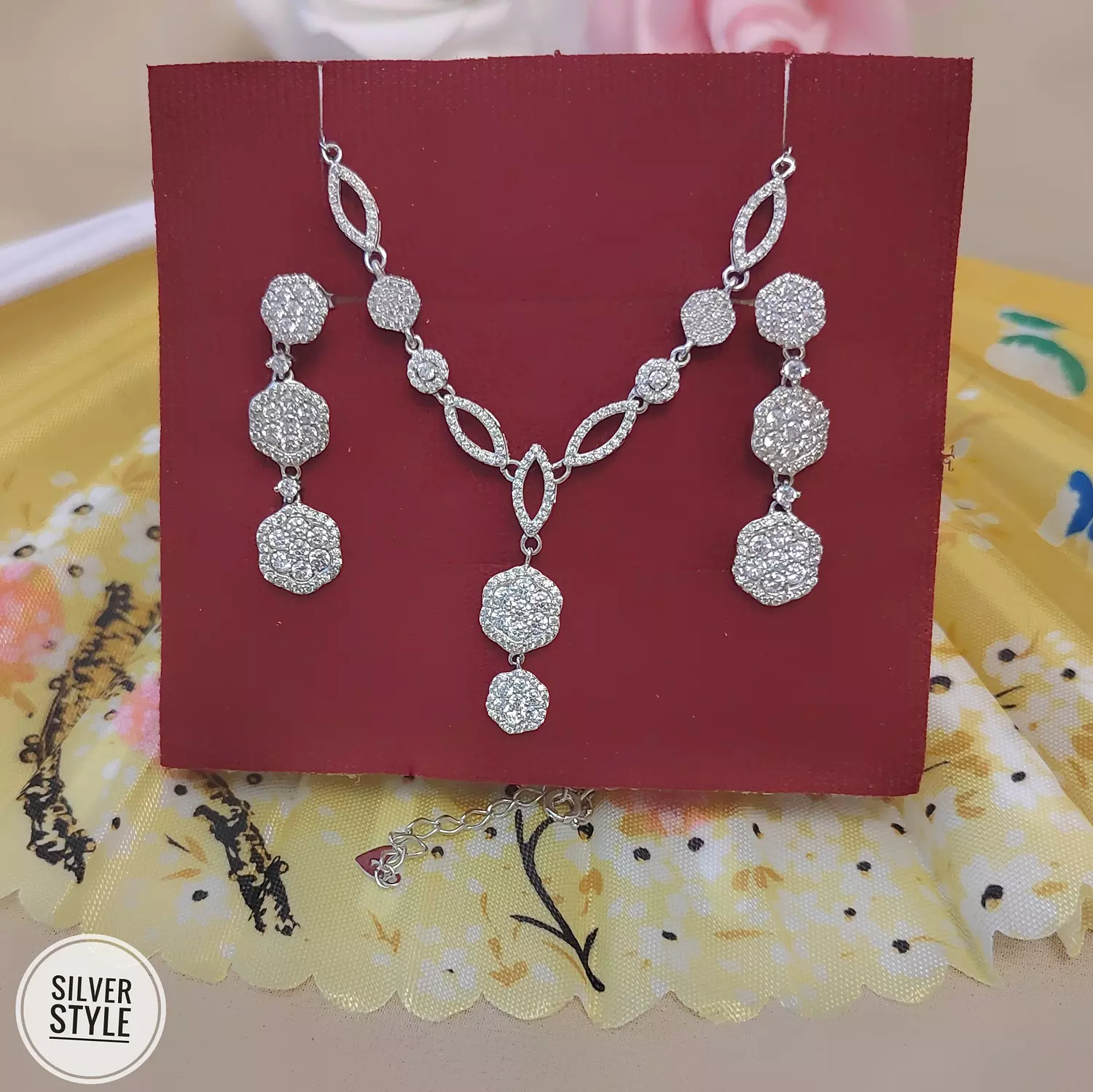 Elegant Necklace & Earrings  image