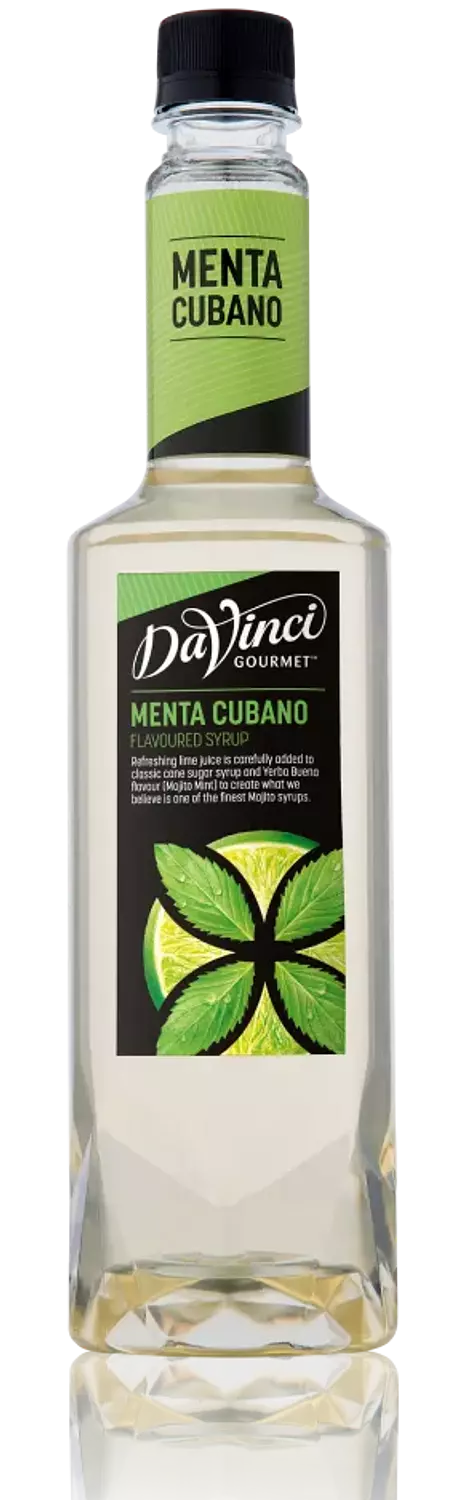 DaVinci Gourmet Menta Cubano (Mojito)  Flavored Syrup 750 ml 