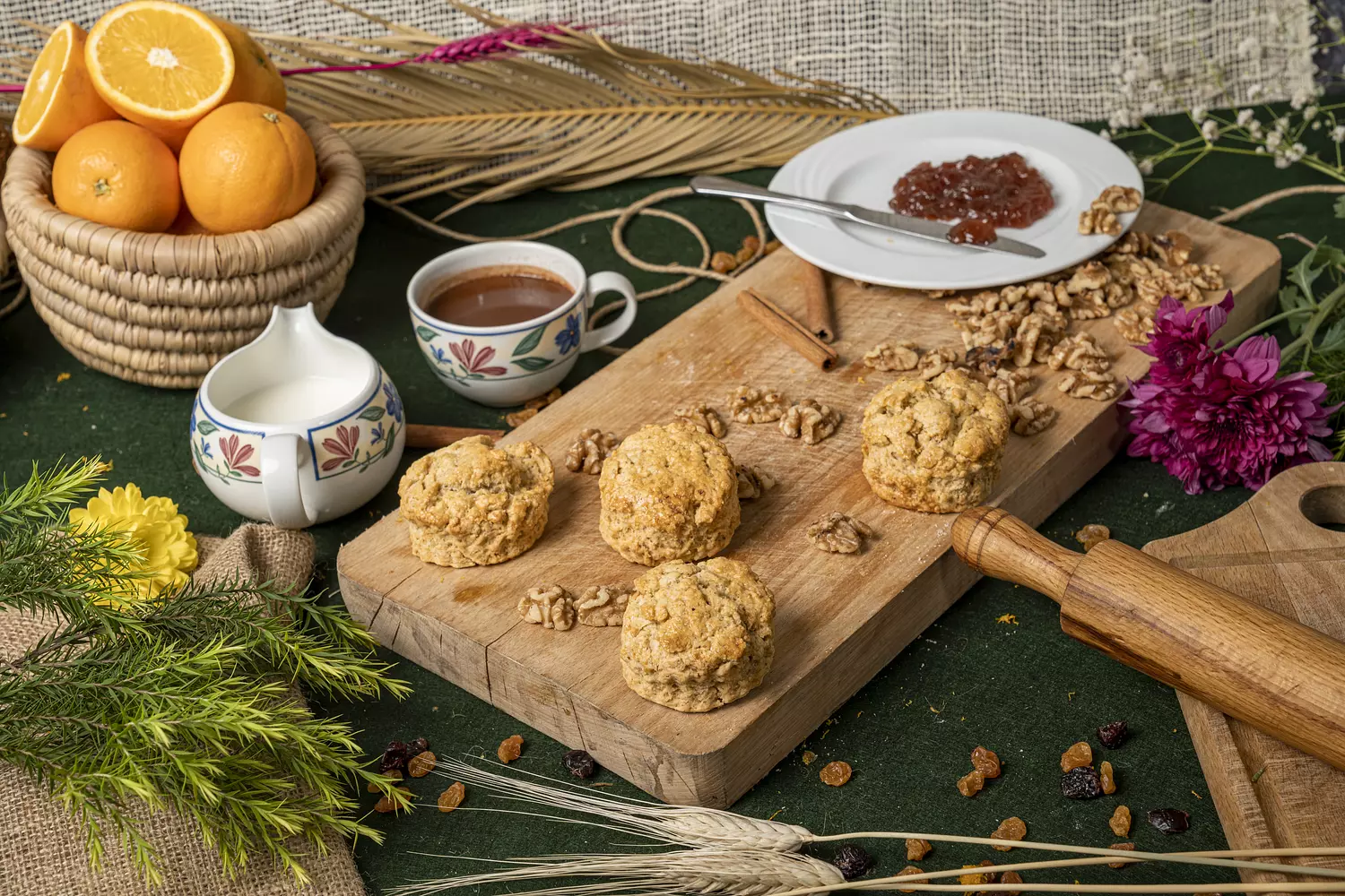Cranberry Orange Almond Scones 7