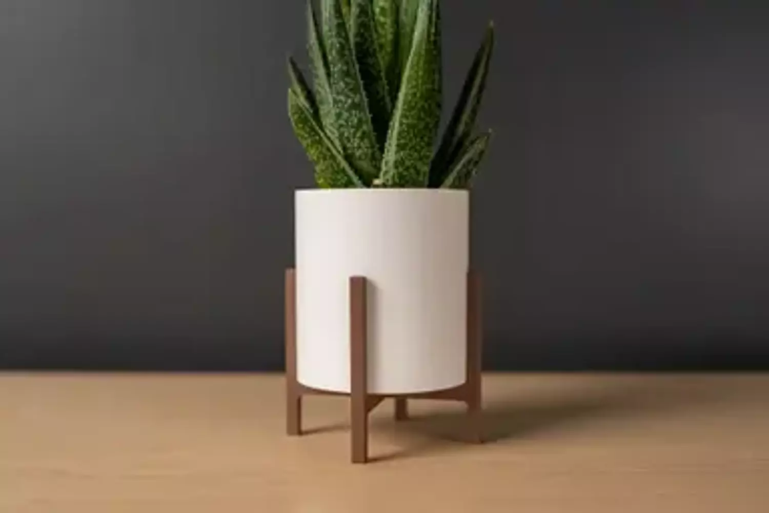 Classic Planter with Drip Tray and Stand image
