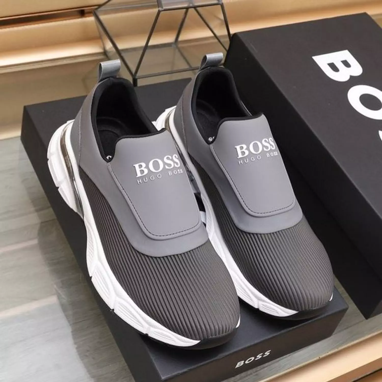  Hugo Boss Casual Sneakers Gray image