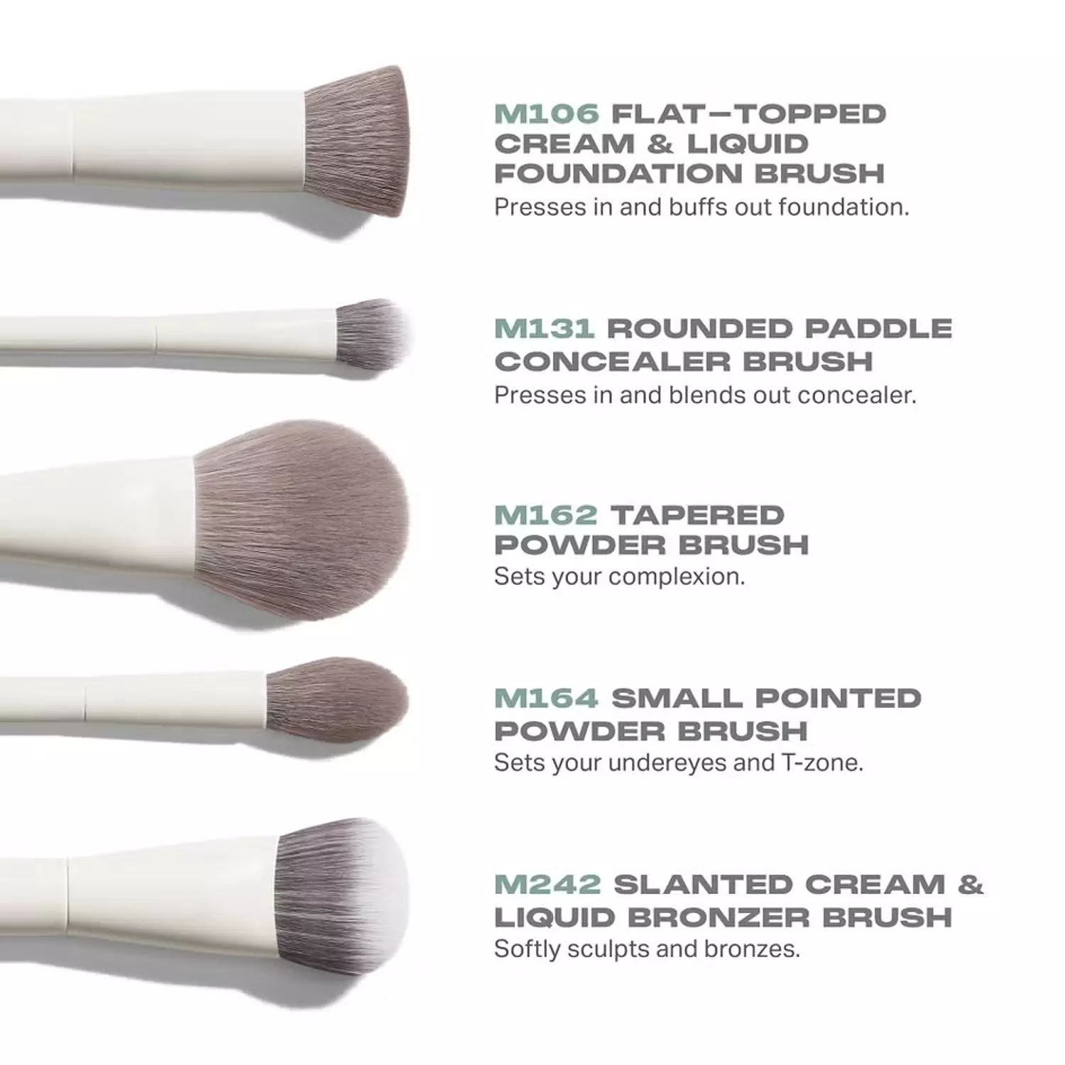 Morphe Portrait Mode 5-Piece Face Brush Set hover image