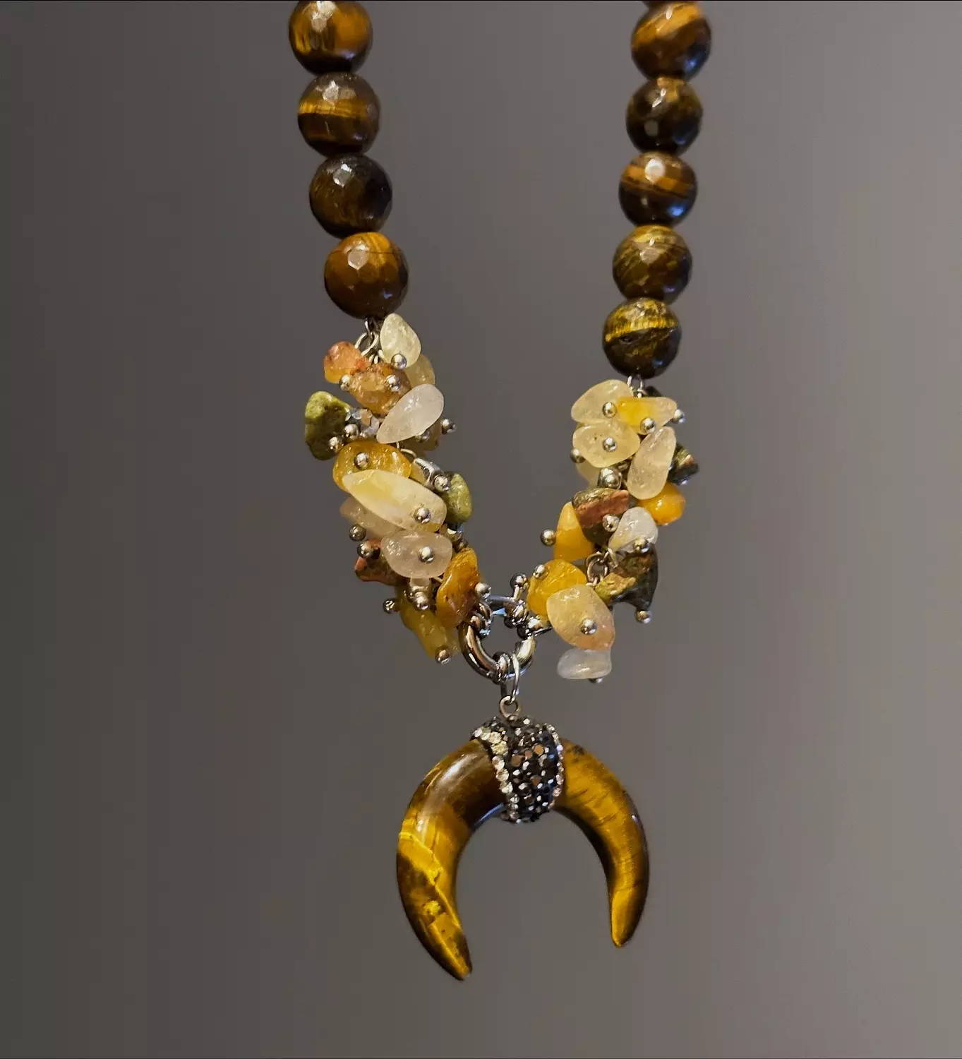 Tiger Agate Necklace 2