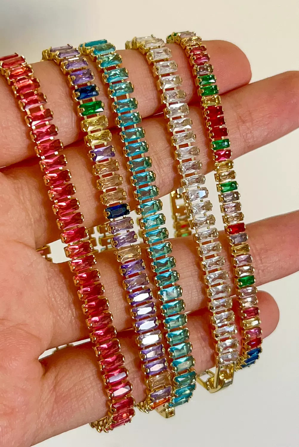 Baguette Tennis bracelet  6