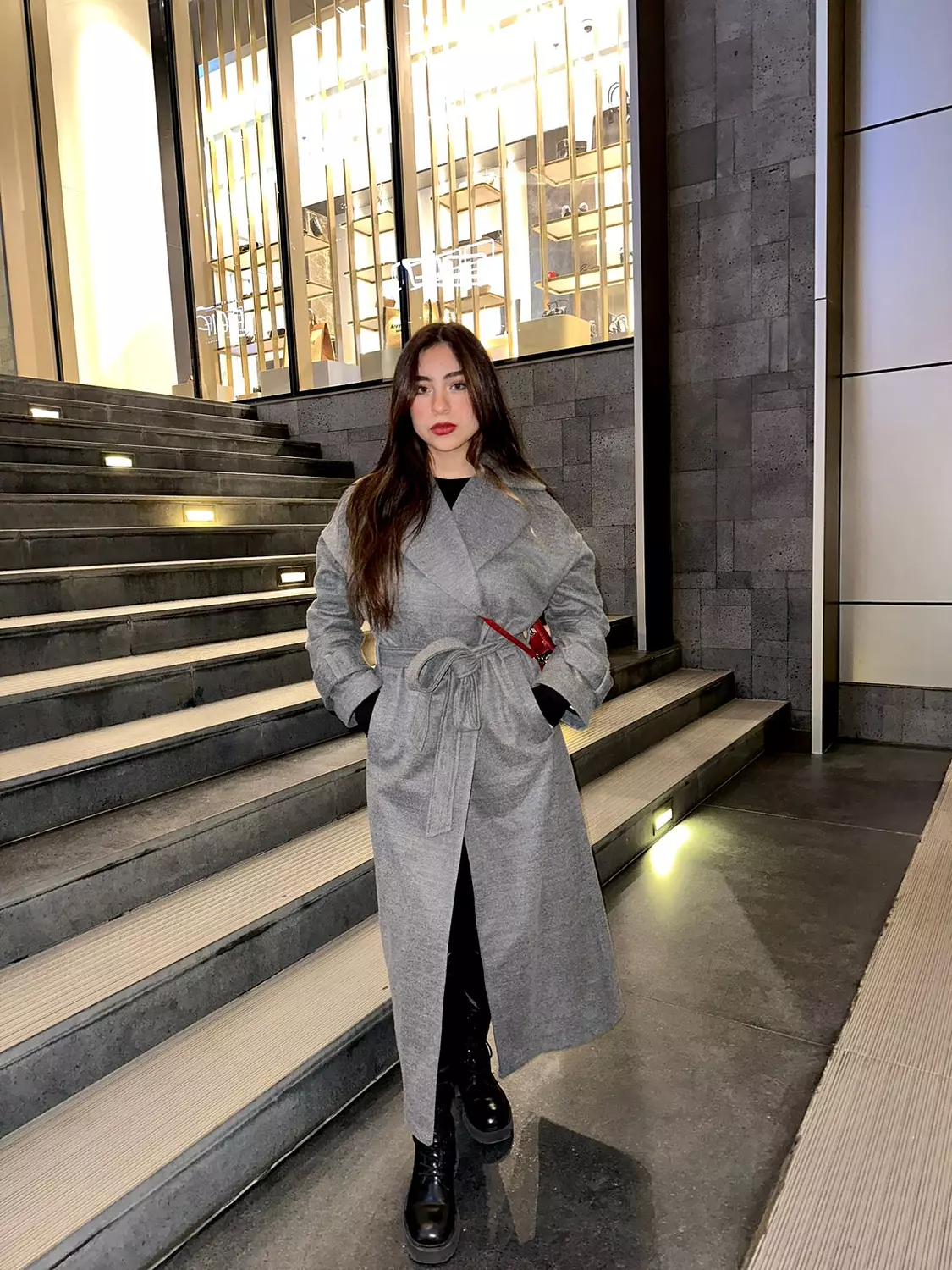Long Wool Coat image