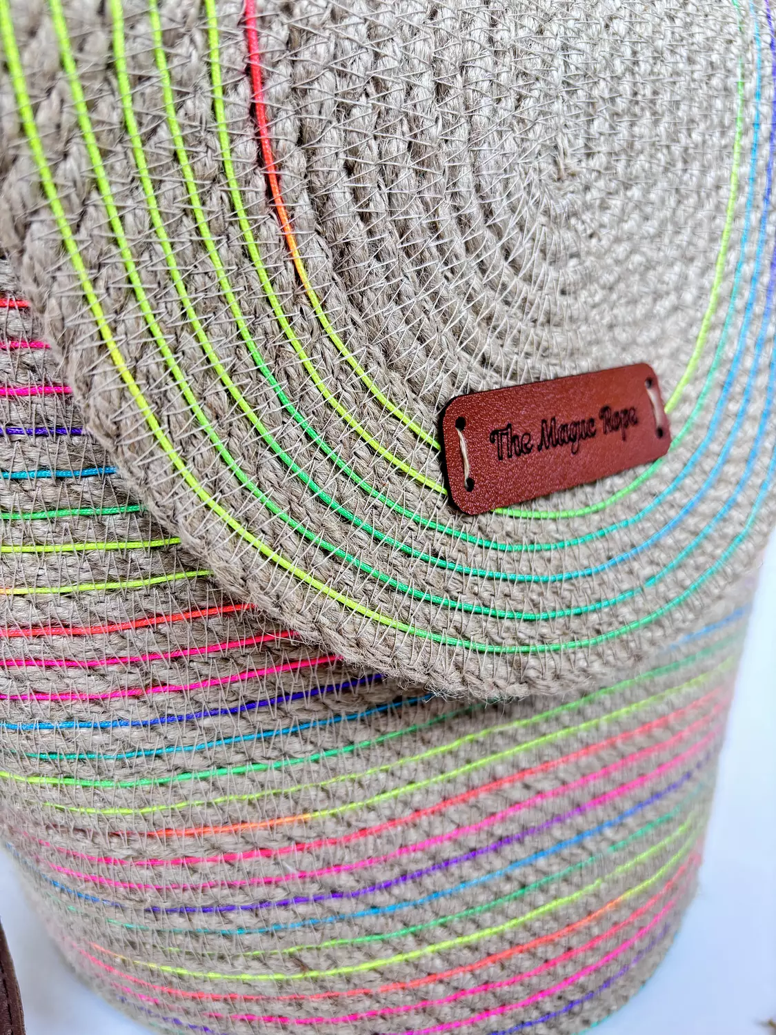 Boho Breeze Jute Basket Bag 1