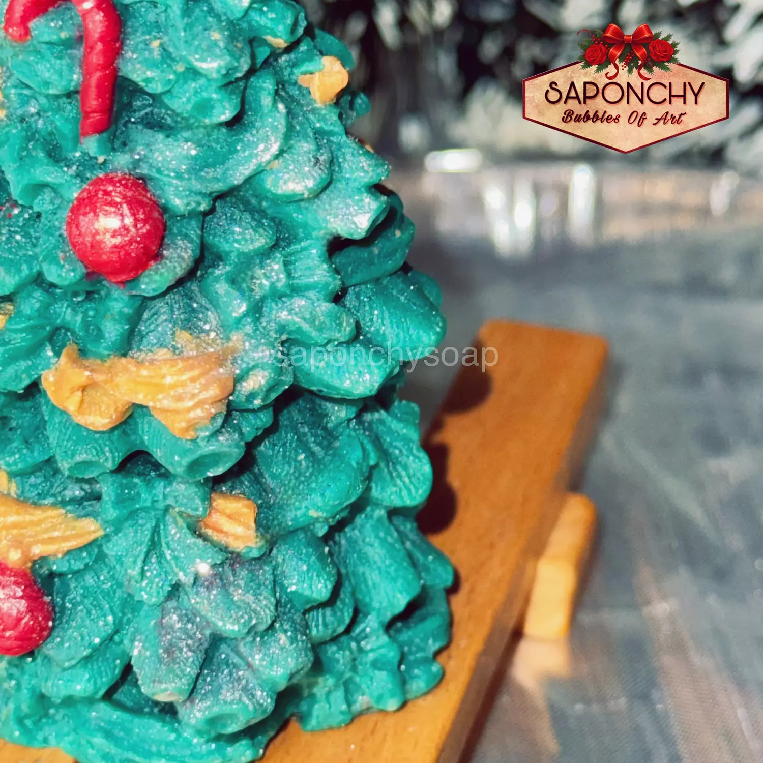 CHRISTMAS TREE SOAP 2