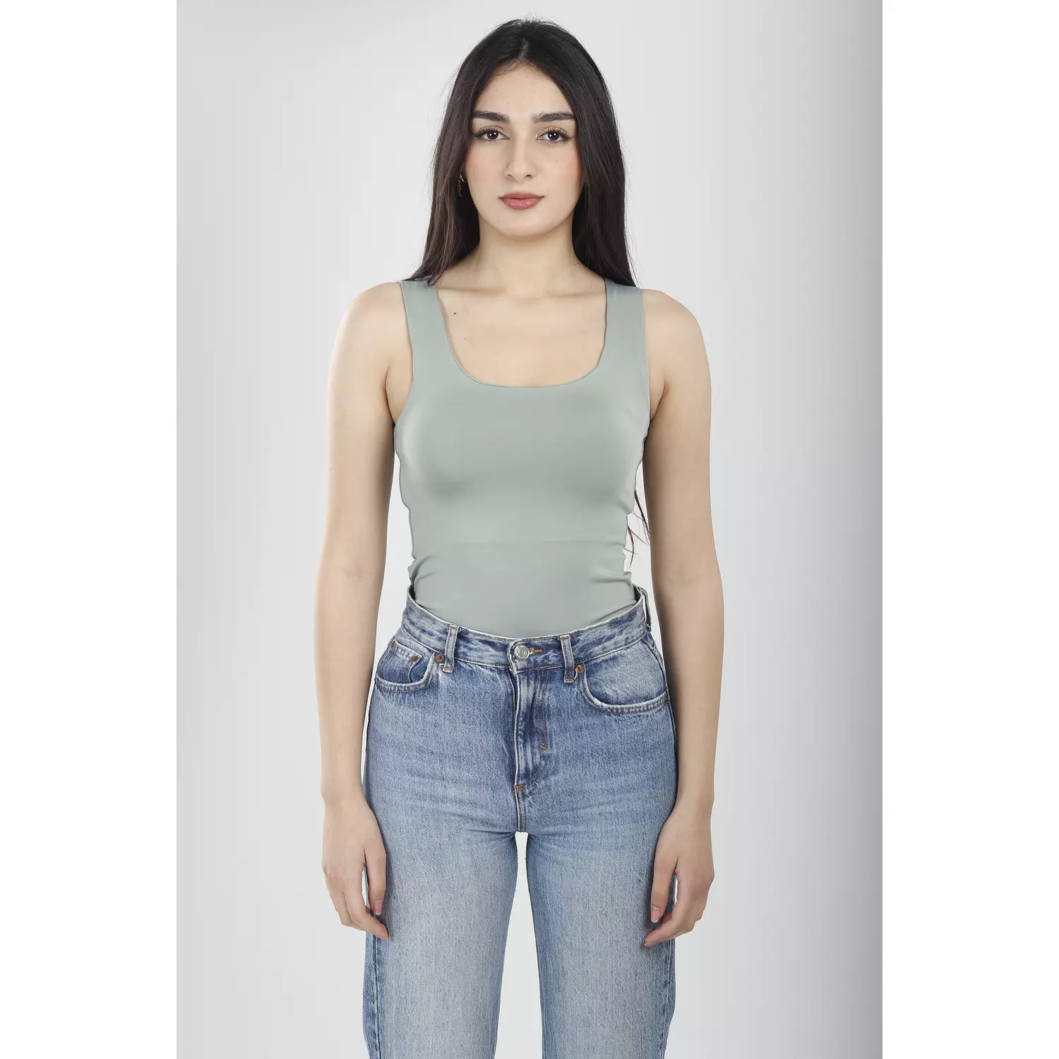 NEW-tank top double layered (70% cotton /30% polyester) 18