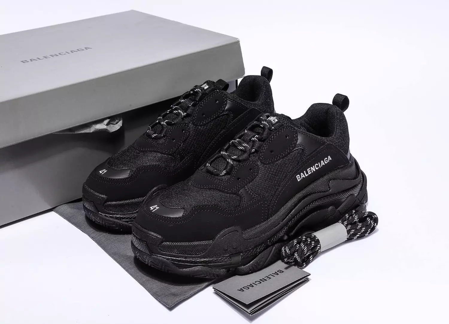 Balenciaga Triple S Triple Black  2