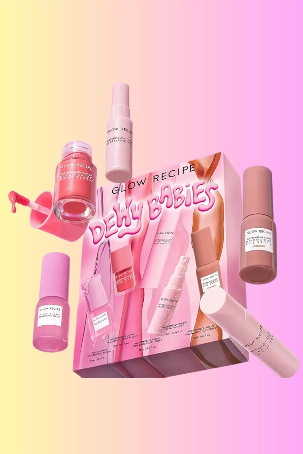 Glow Recipe Dewy Babies Travel Skincare Set 3