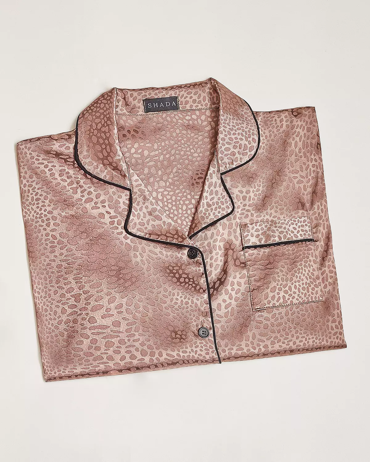 Cafe Satin Buttoned PJ Set   hover image