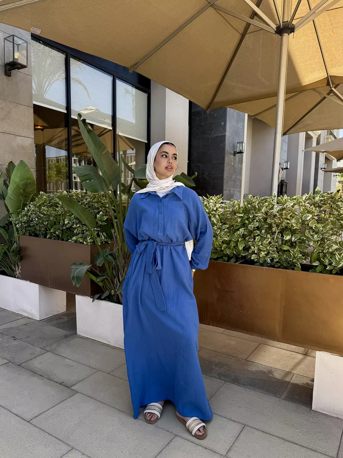 Feels like summer dress in blue 3