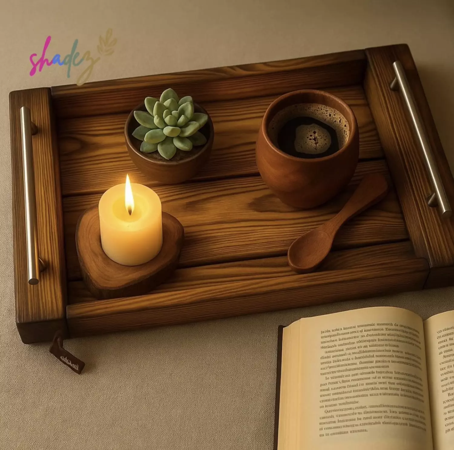 Flame Serving Tray image