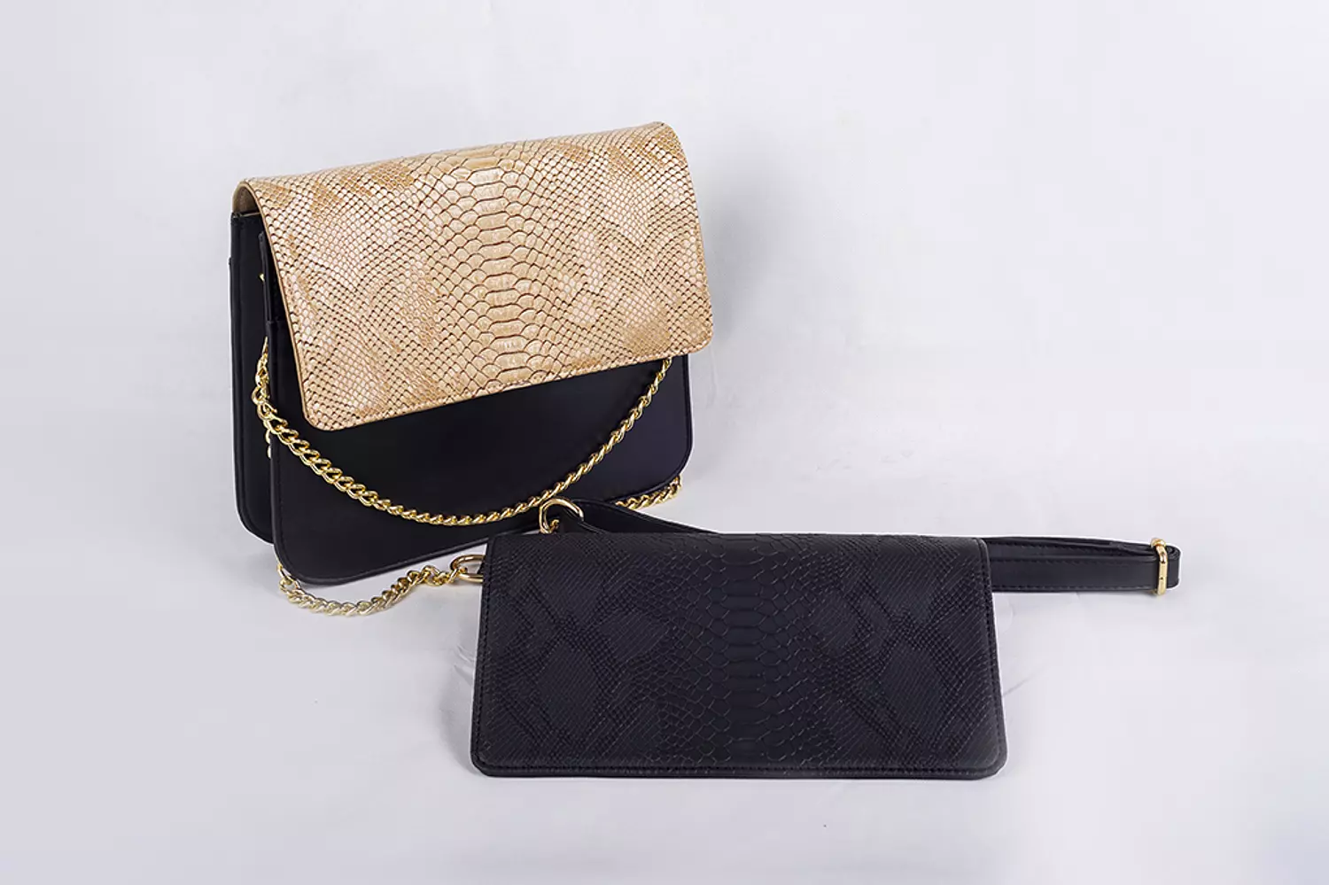 Black Cross Bag - Changeable Flap 5
