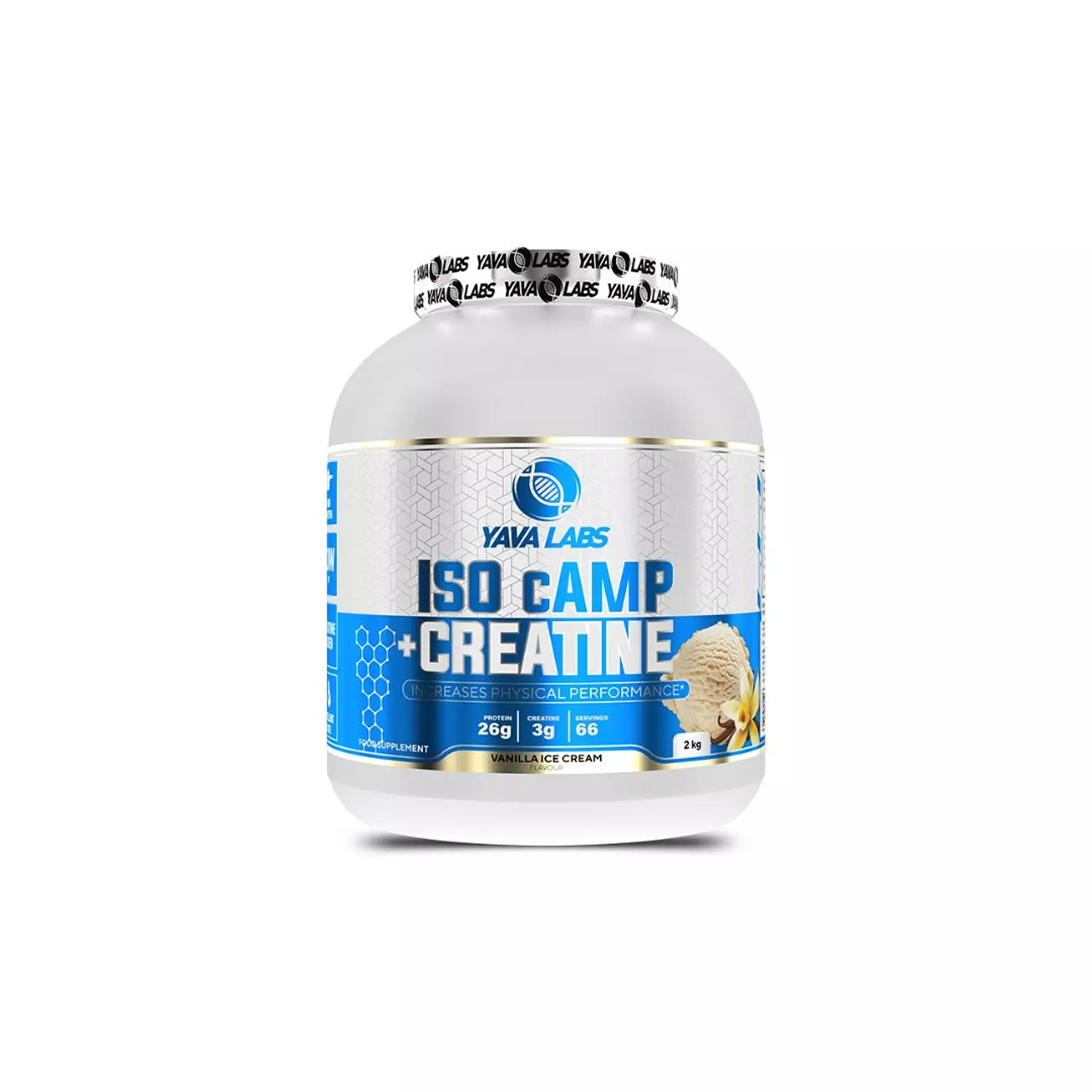 Yava Labs ISO cAMP + Creatine – 2kg for Muscle Growth, Strength & Recovery image