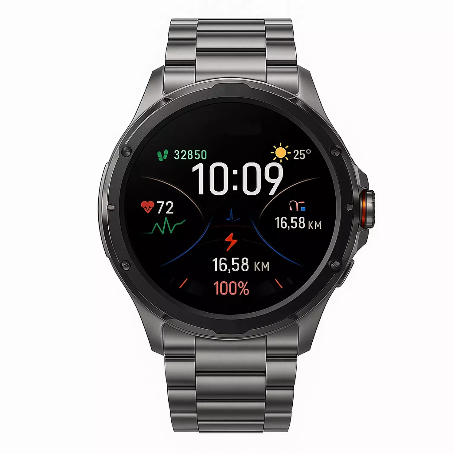 Oteeto WATCH6 Smart Watch - 1.93-inch AMOLED Screen - Supports Calls hover image